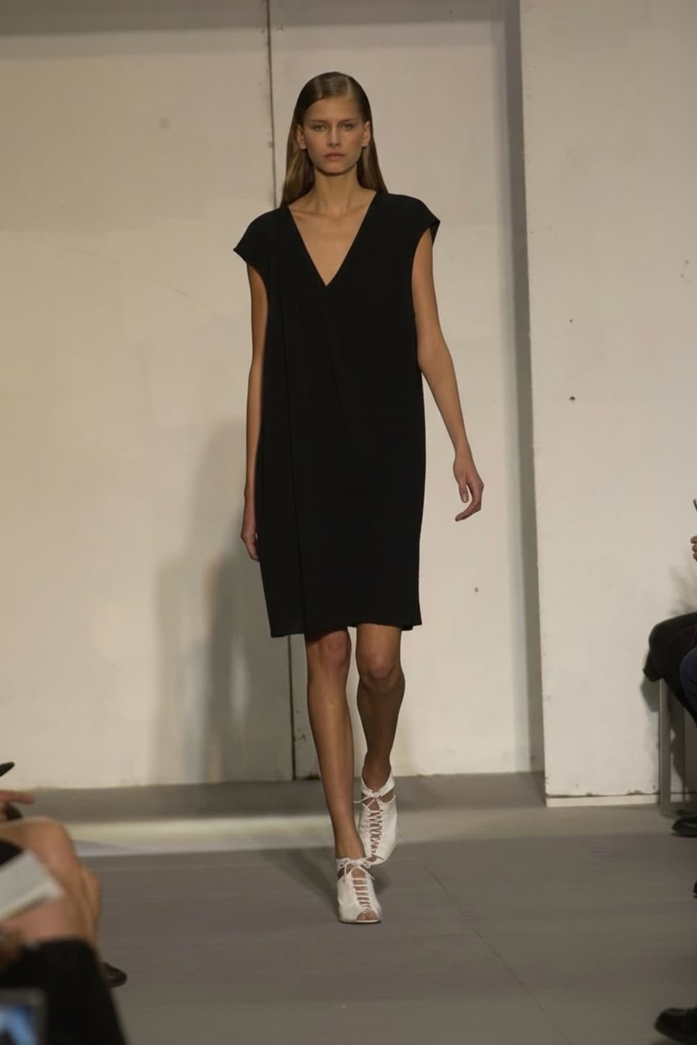 헬무트 랭 비대칭 드레이프 원피스 상품이미지1