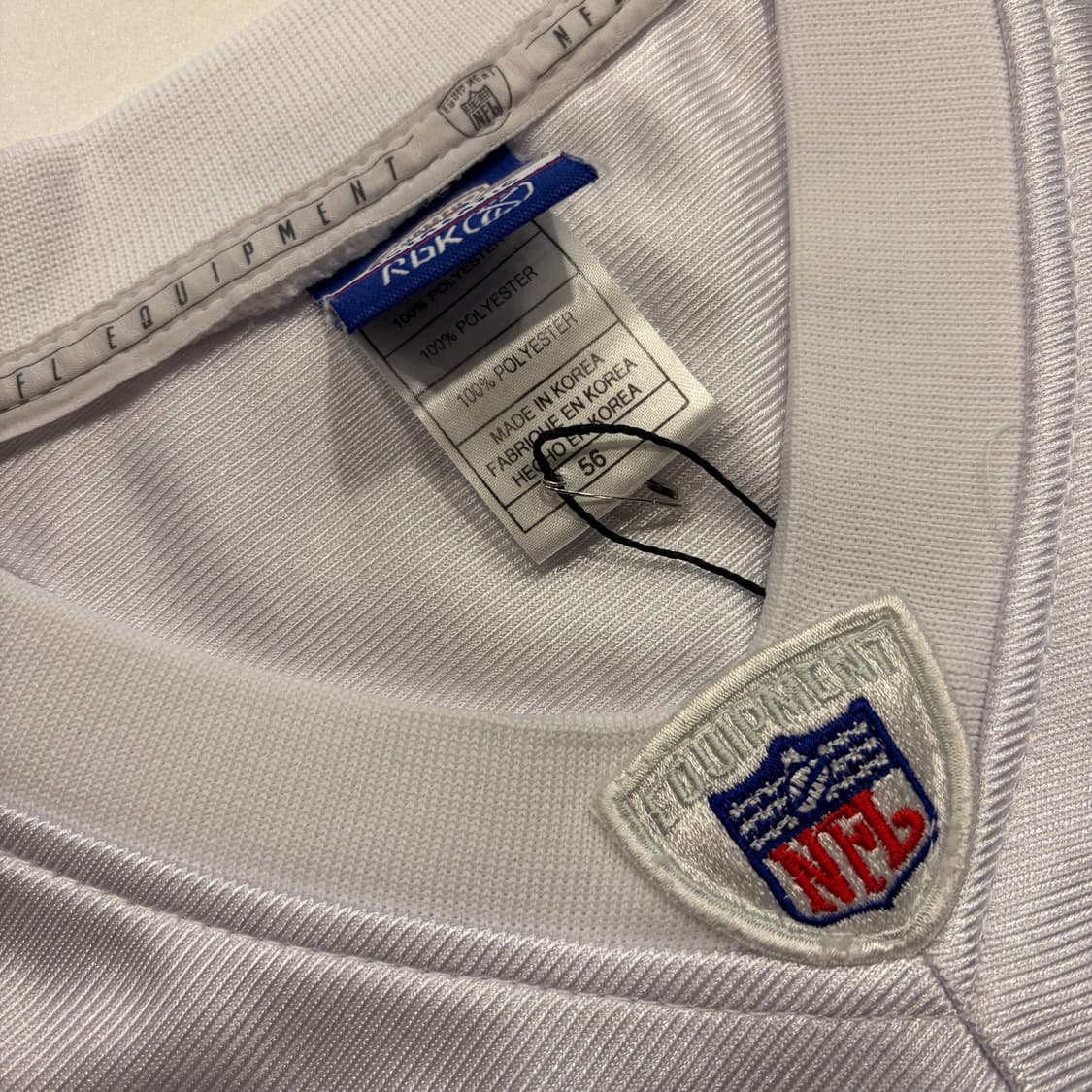 [56] 00s 리복 NFL 뉴욕 제츠 4번 져지 반팔 C440 상품이미지4