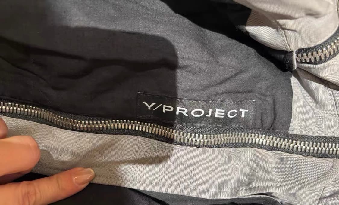 Y/PROJECT 유니섹스 그레이 비행점퍼 상품이미지4