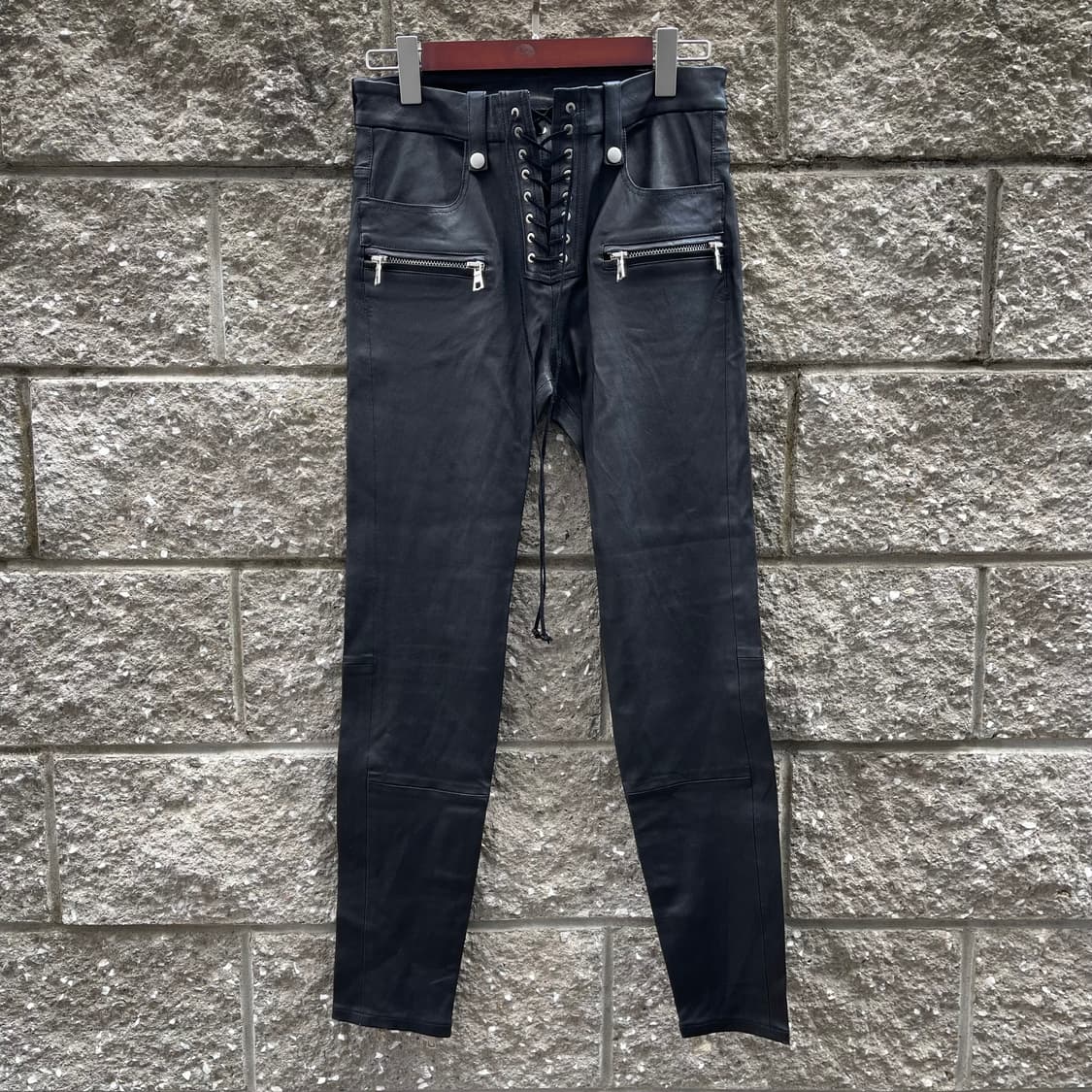 [29] Ben Taverniti Unravel Project 레더팬츠 상품이미지1