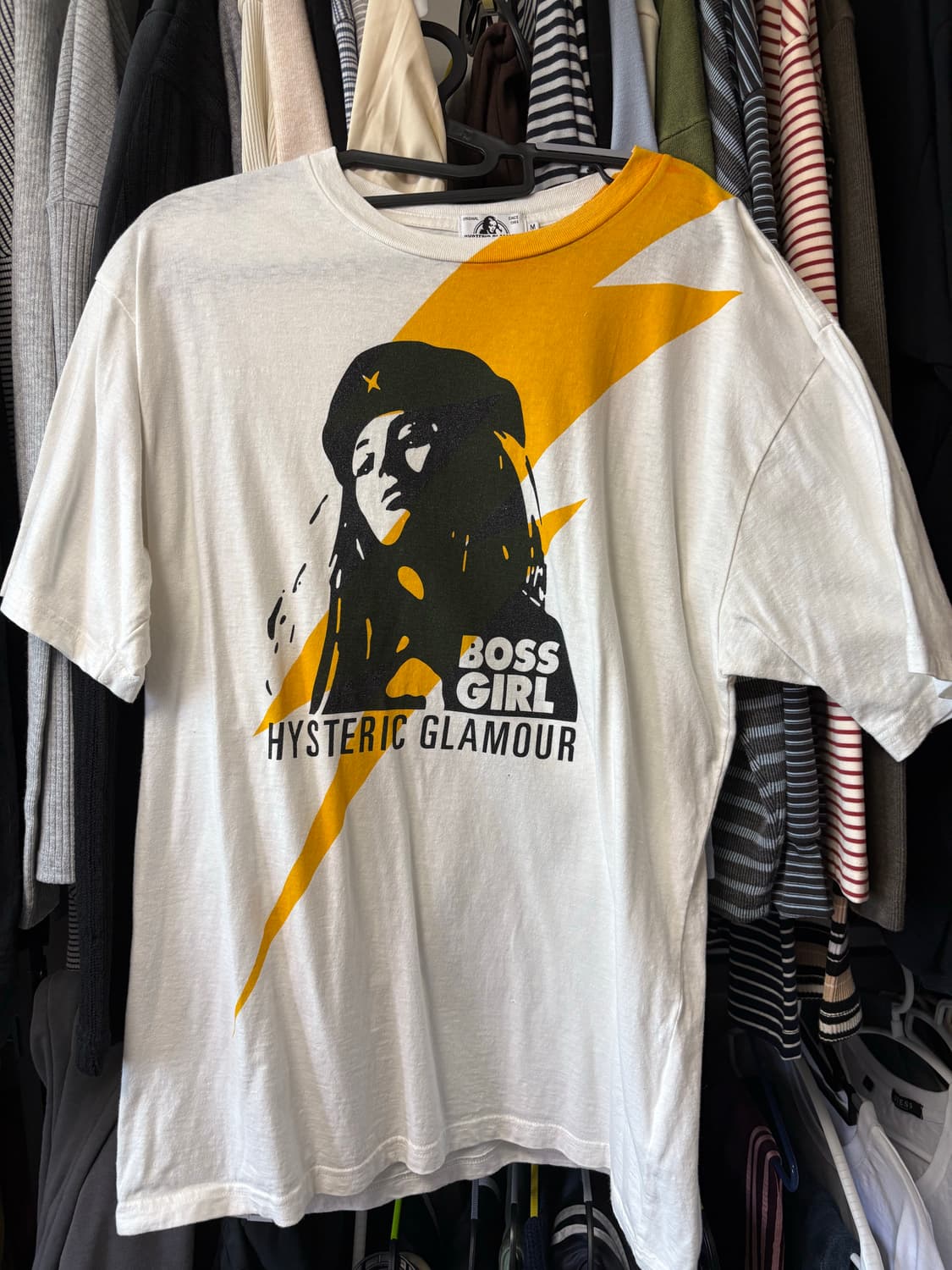 히스테릭글래머 걸프린팅 반팔 상품이미지1