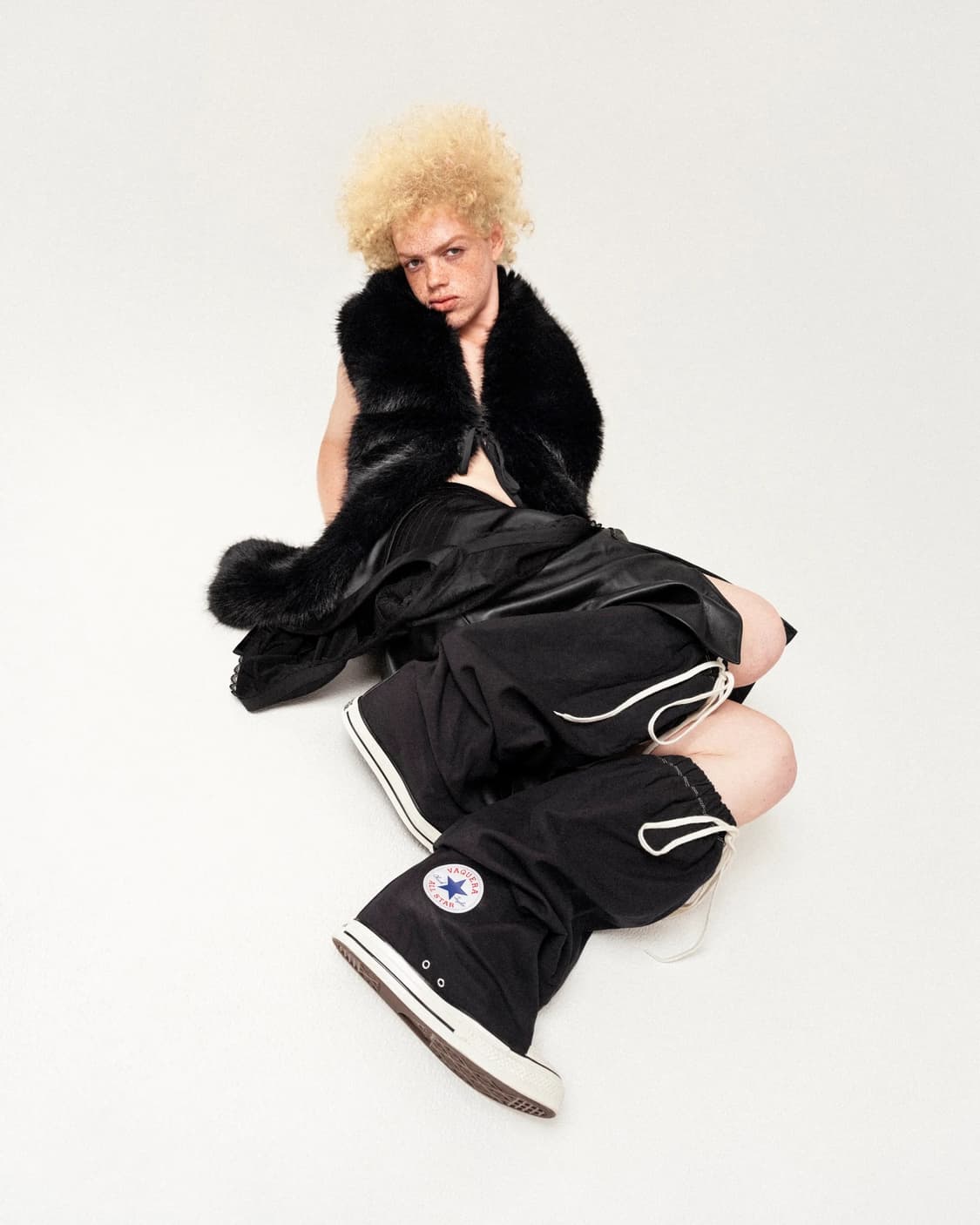 [us7]바퀘라 x 컨버스 25fw 트리플 엑스하이 슬라우치/블랙 상품이미지3