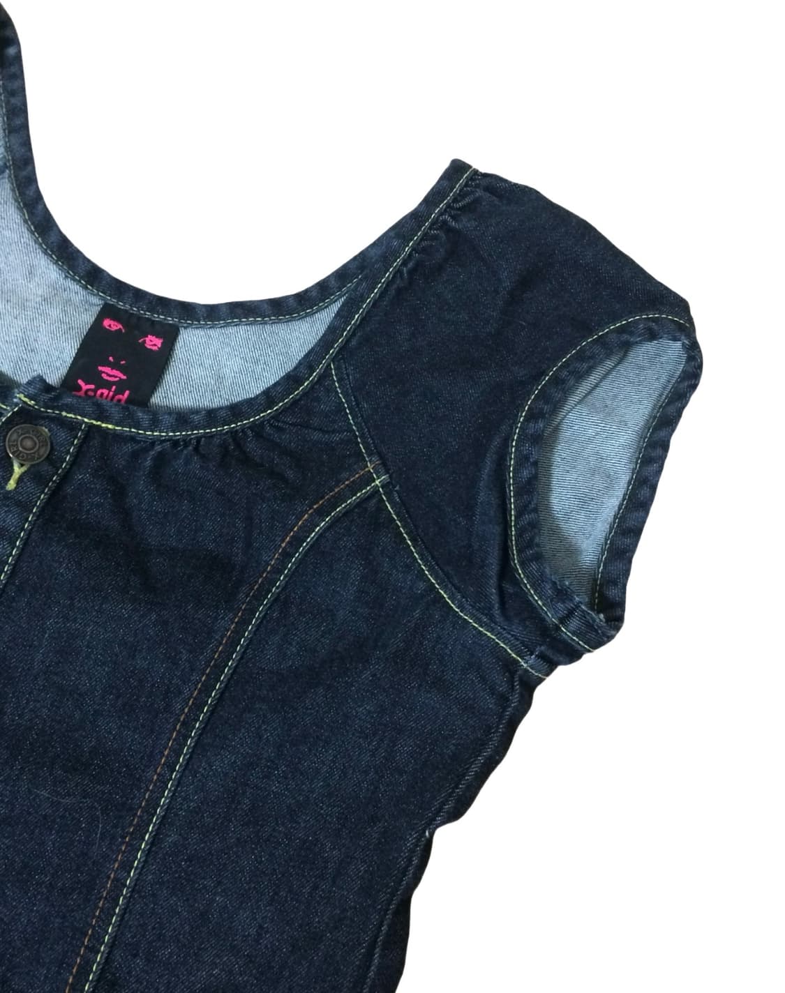 X-girl 데님 미니원피스 상품이미지3