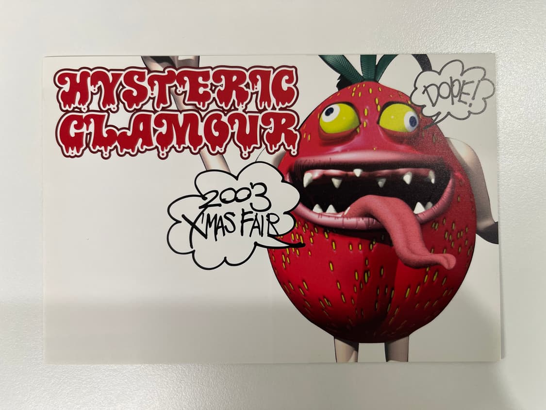 히스테릭글래머 한정판 아트 포토 5번 AD2007 HYSTERIC 상품이미지2