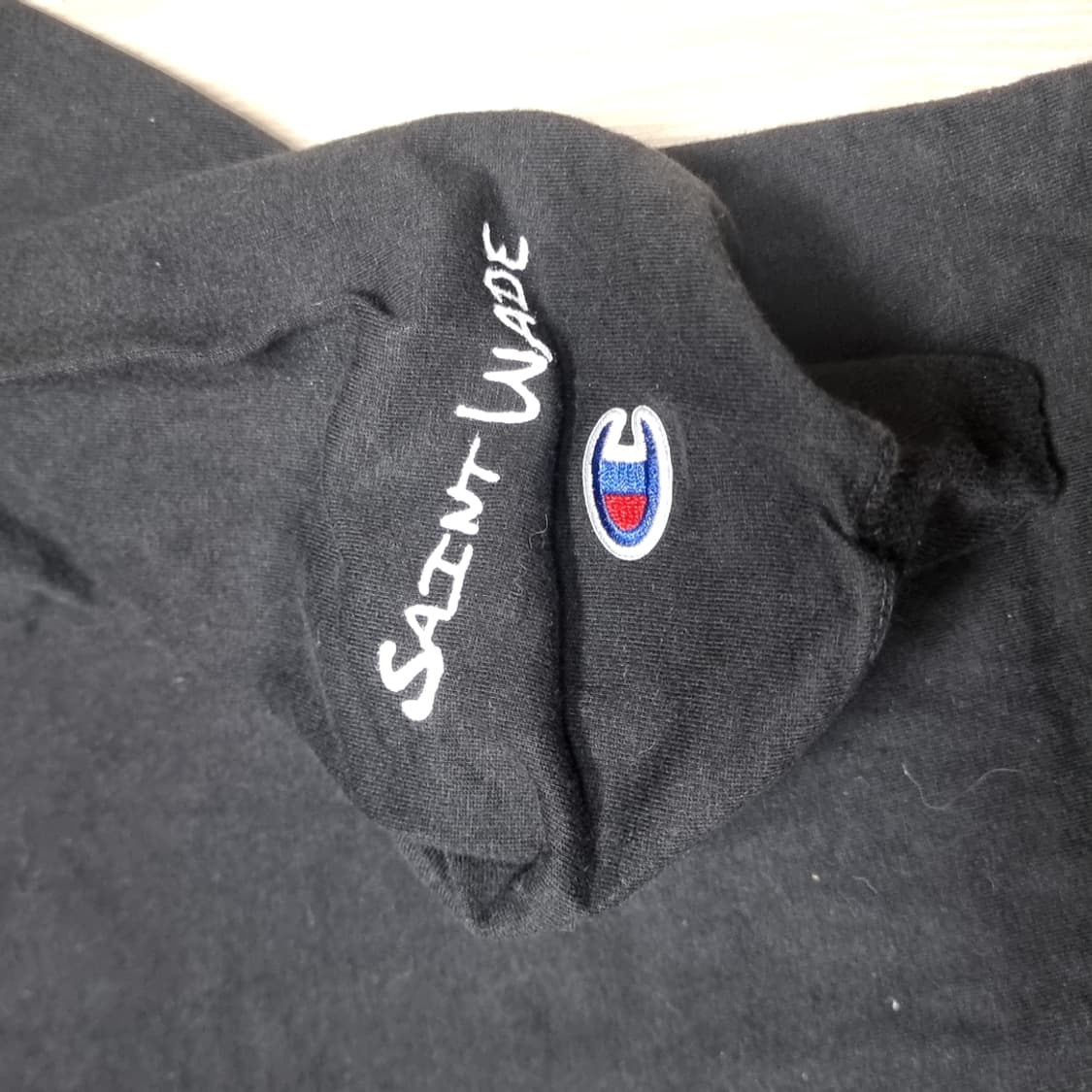 챔피온 * Saint 의 콜라보 블랙 긴팔티(xl) 상품이미지4