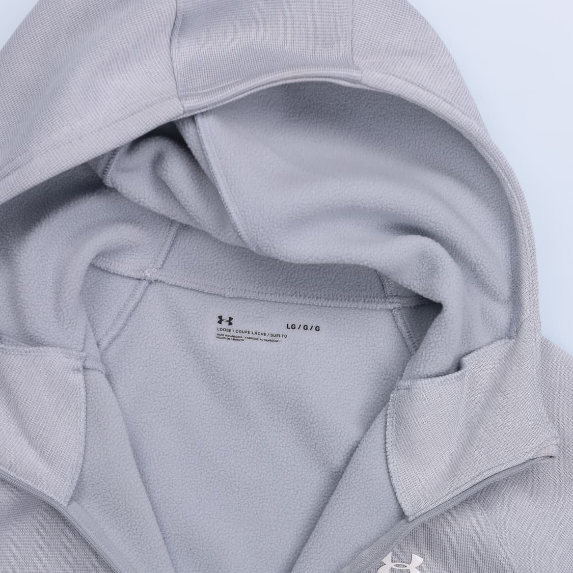 LG 언더아머 여성 기모후드집업 0210H1 상품이미지3