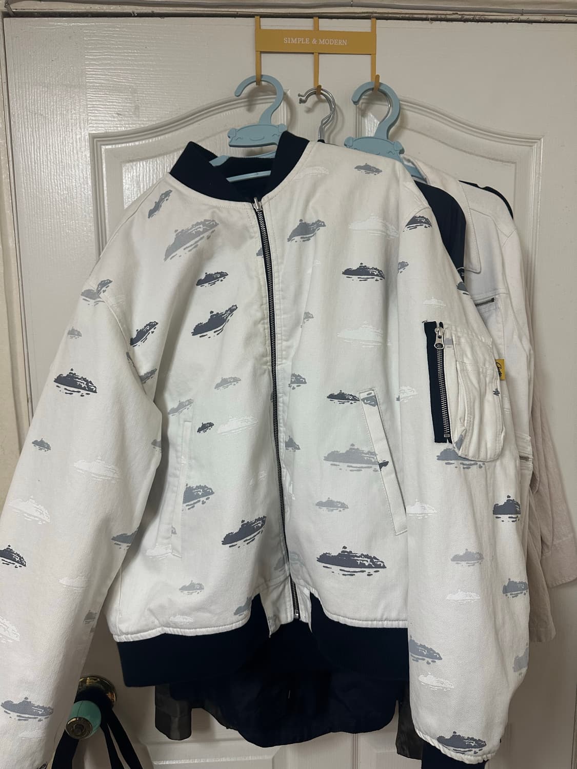 코르테이즈 리버시블 봄버 자켓 xl 상품이미지3