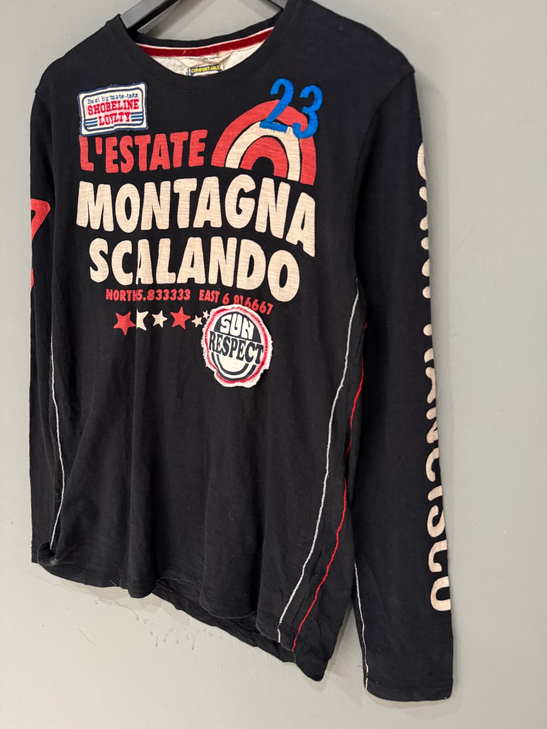 lettering detail long sleeve 상품이미지6