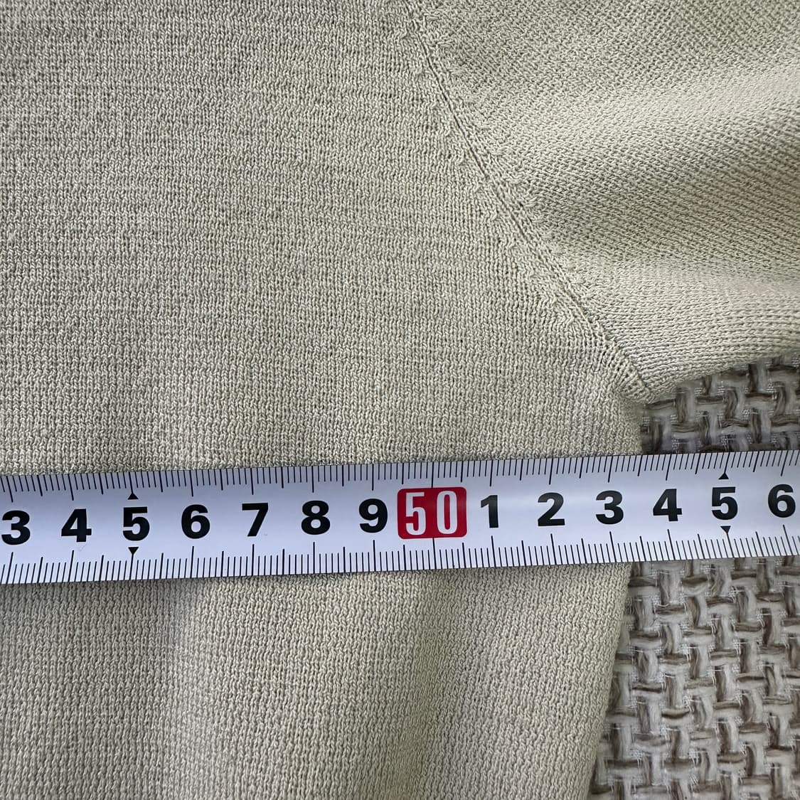 M 수아레 카라 반팔 하프 니트 0413D 상품이미지5