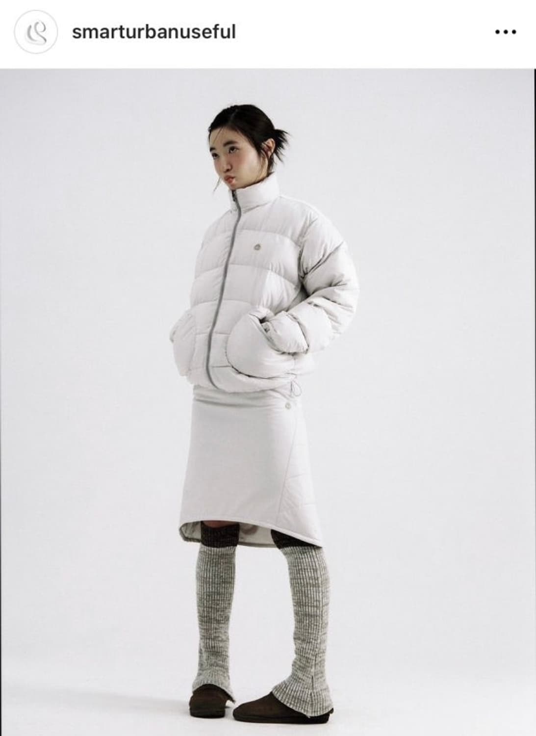 suu 코이세이오 패딩치마 상품이미지2