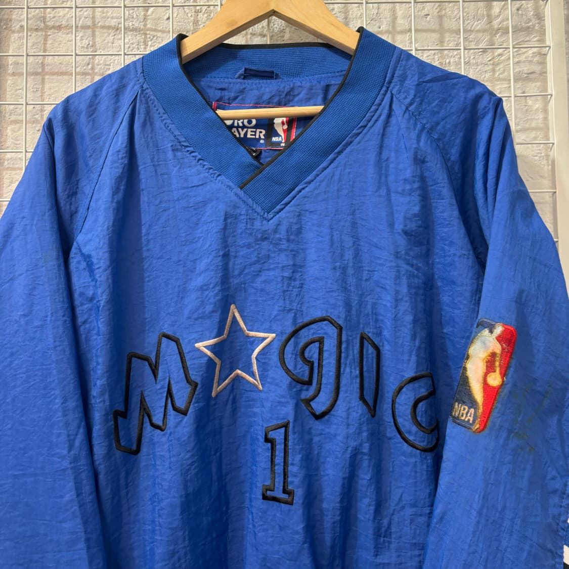 프로 플레이어 X NBA 90s 올드스쿨 올랜도 매직 웜업 XL 상품이미지3