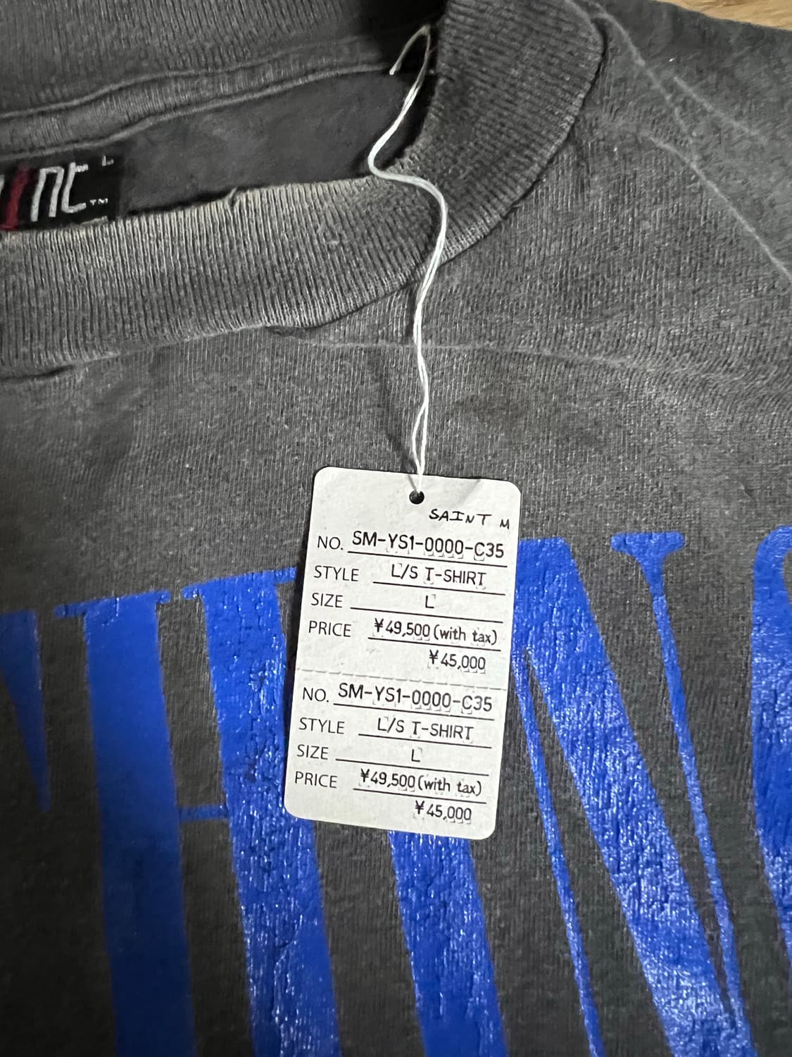 세인트미카엘X코스케키와무라 롱슬리브 L 상품이미지3