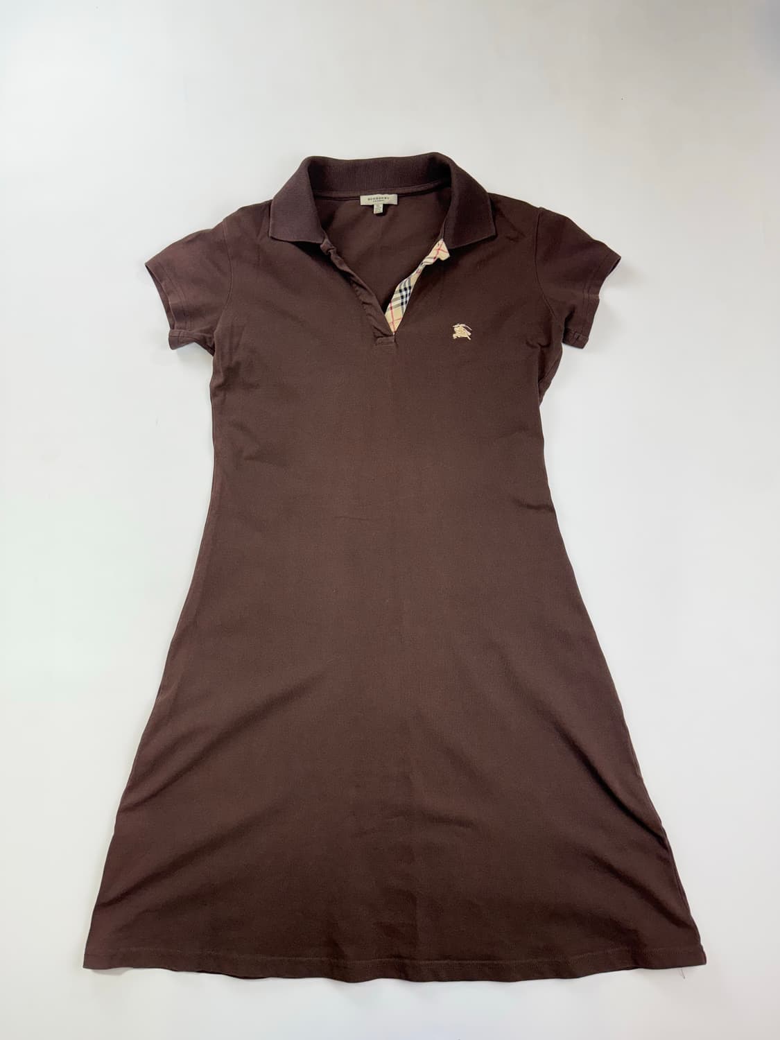 버버리 라인원피스 브라운 상품이미지1