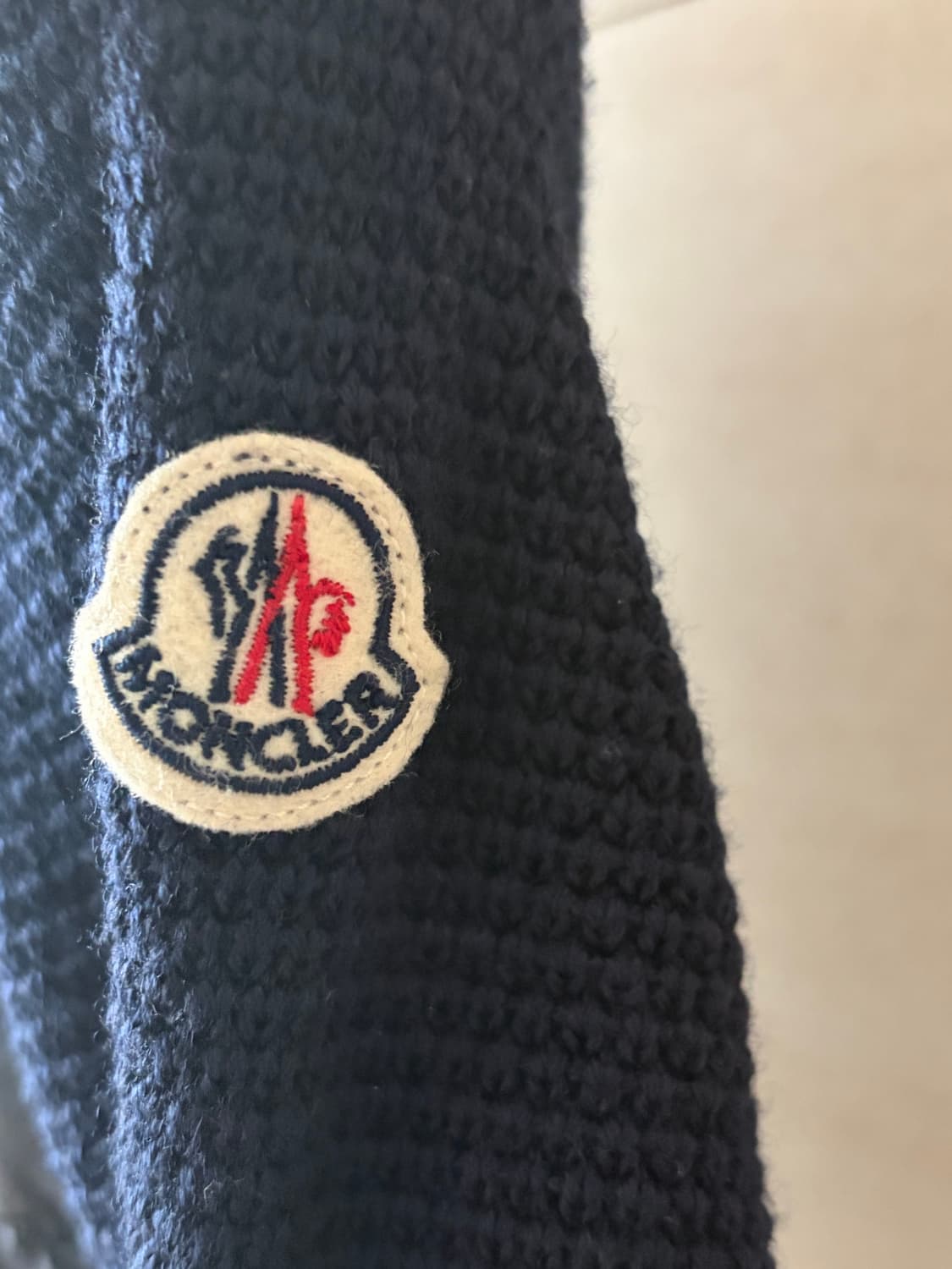 몽클레어 정품 트리콧 니트패딩 가디건 상품이미지3