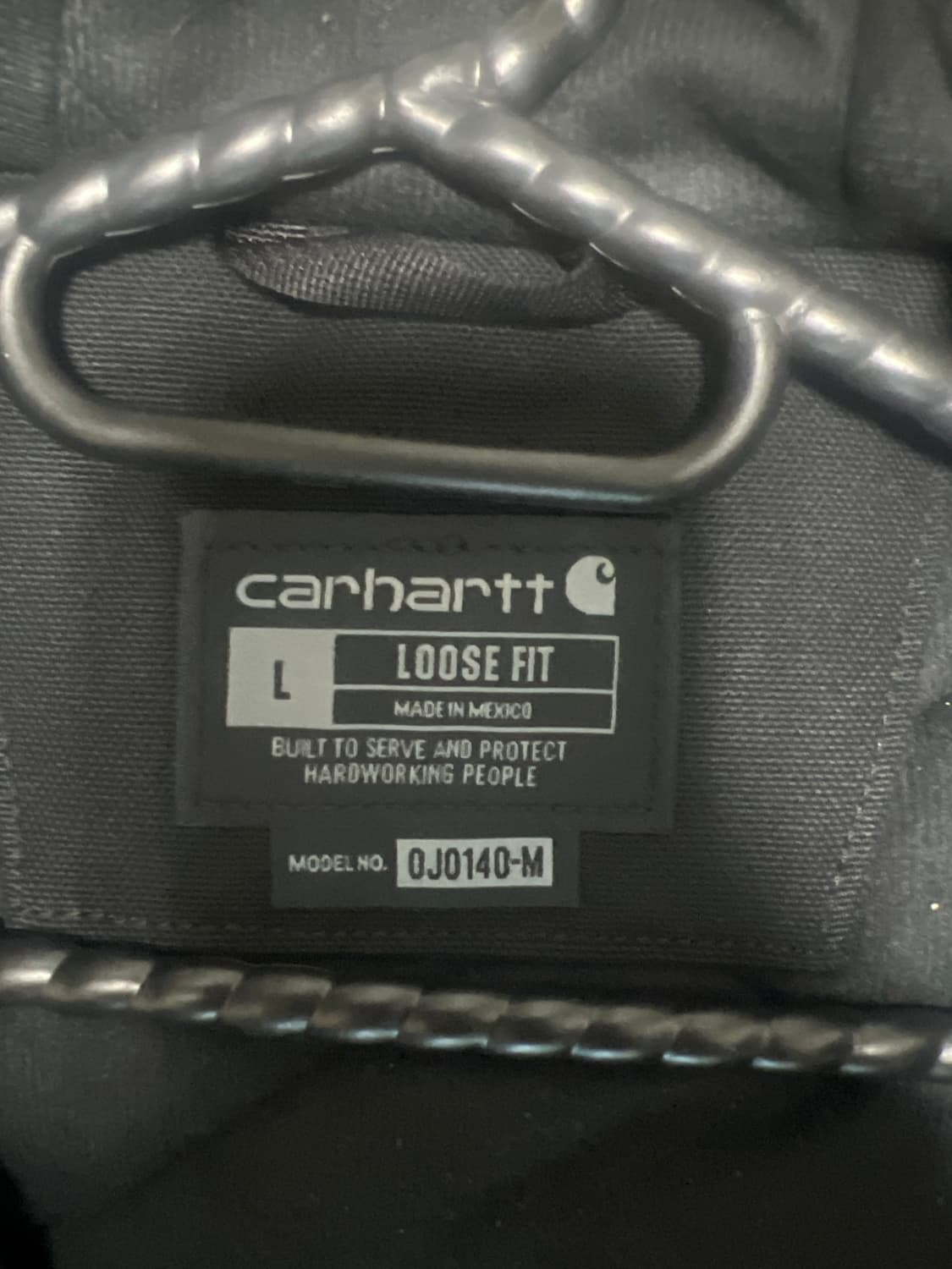 칼하트 액티브 자켓 J140 - BLK 상품이미지2