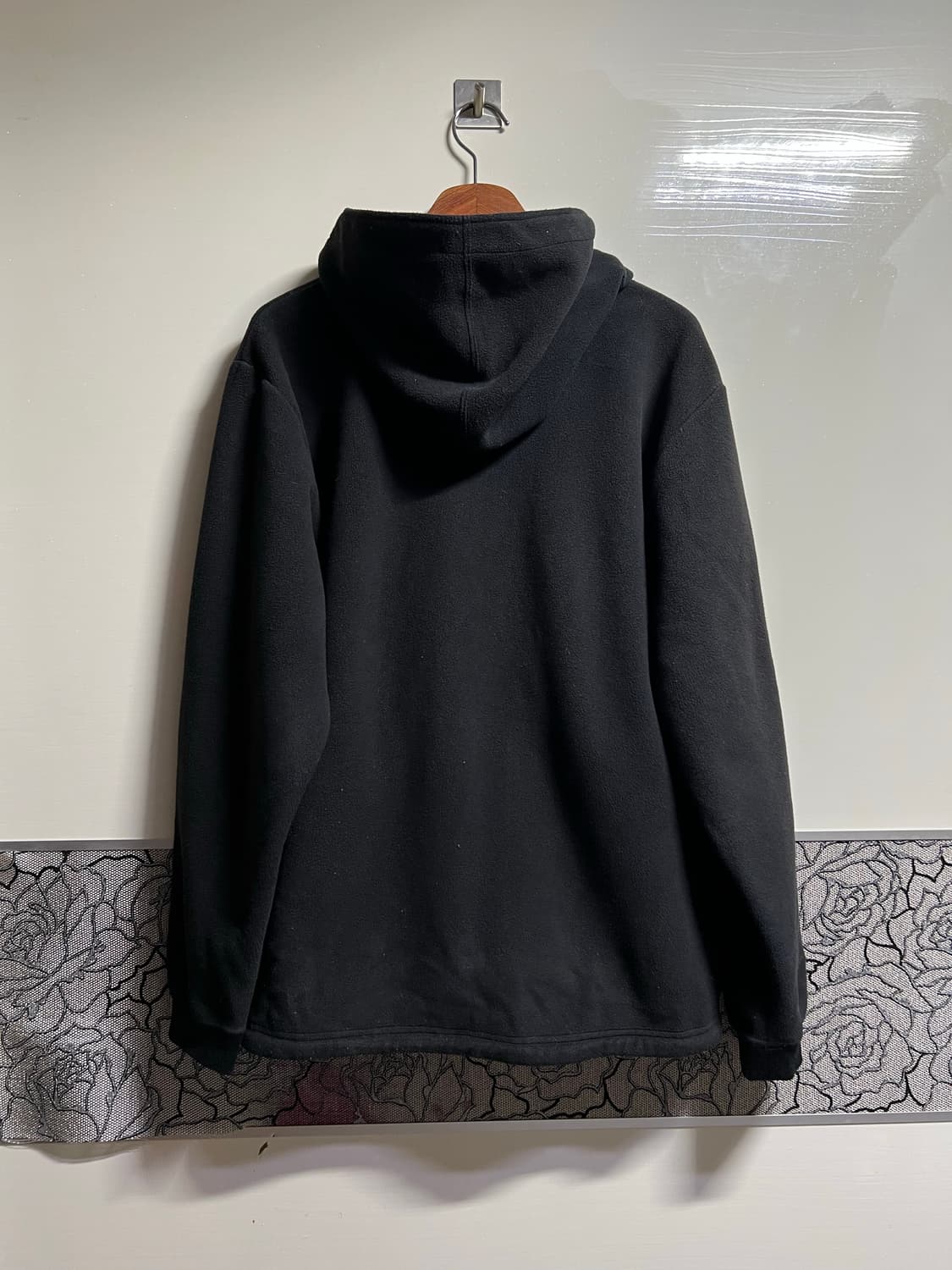 폴로 스포츠 블랙 후리스 후드 집업 상품이미지5