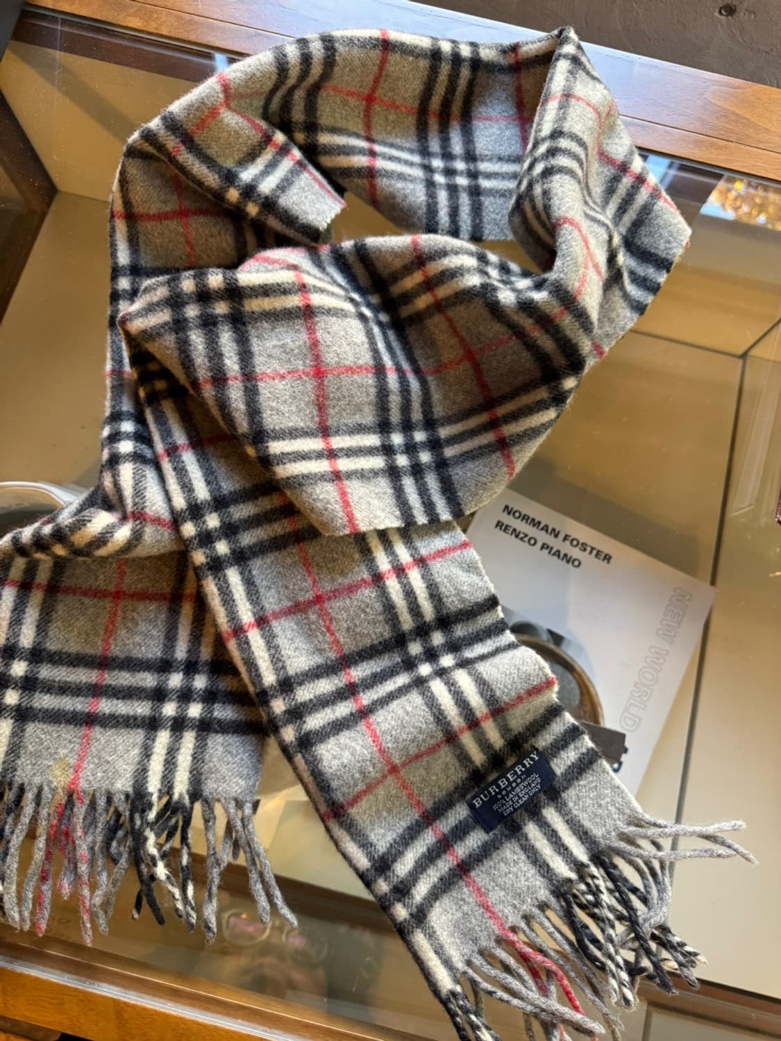 버버리 노바패턴 클래식 머플러  상품이미지8
