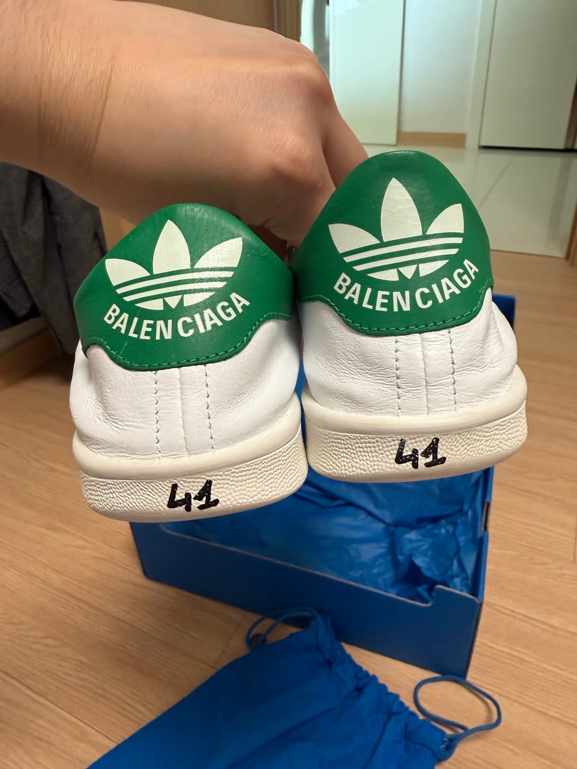 아디다스 x 발렌시아가 스탠스미스 41사이즈  상품이미지8