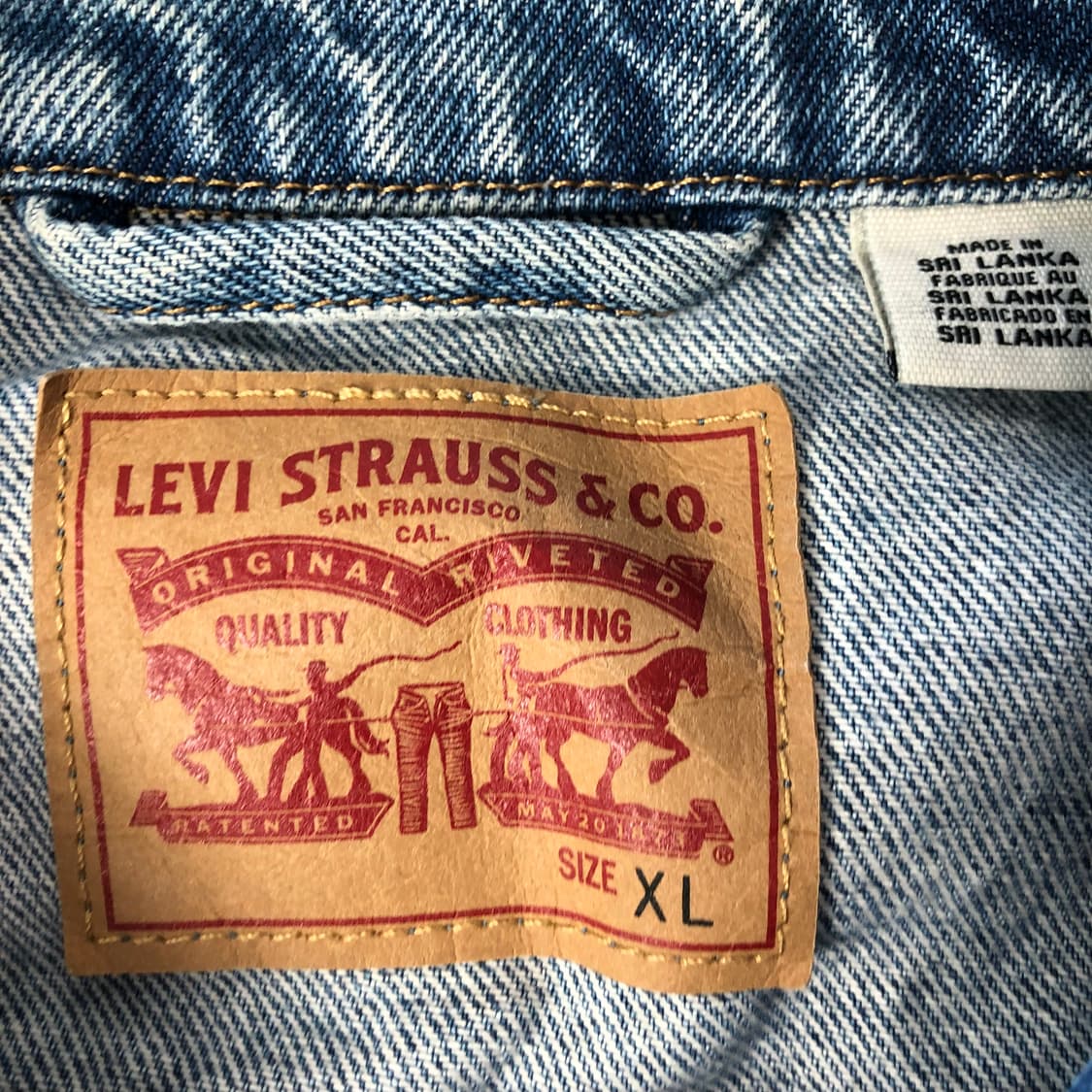 리바이스 데님자켓 상품이미지5