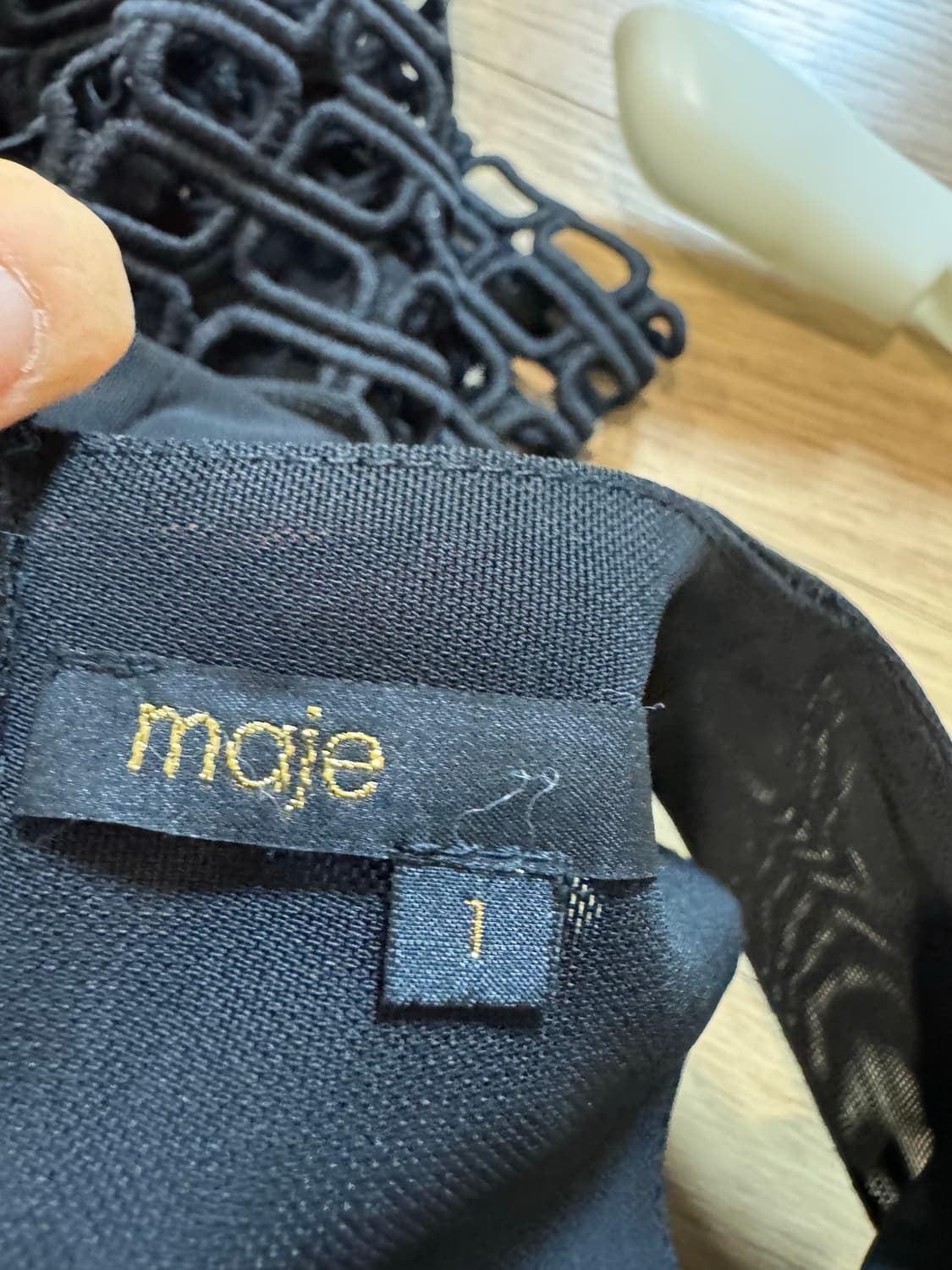 maje 마쥬 펀칭 원피스 상품이미지5