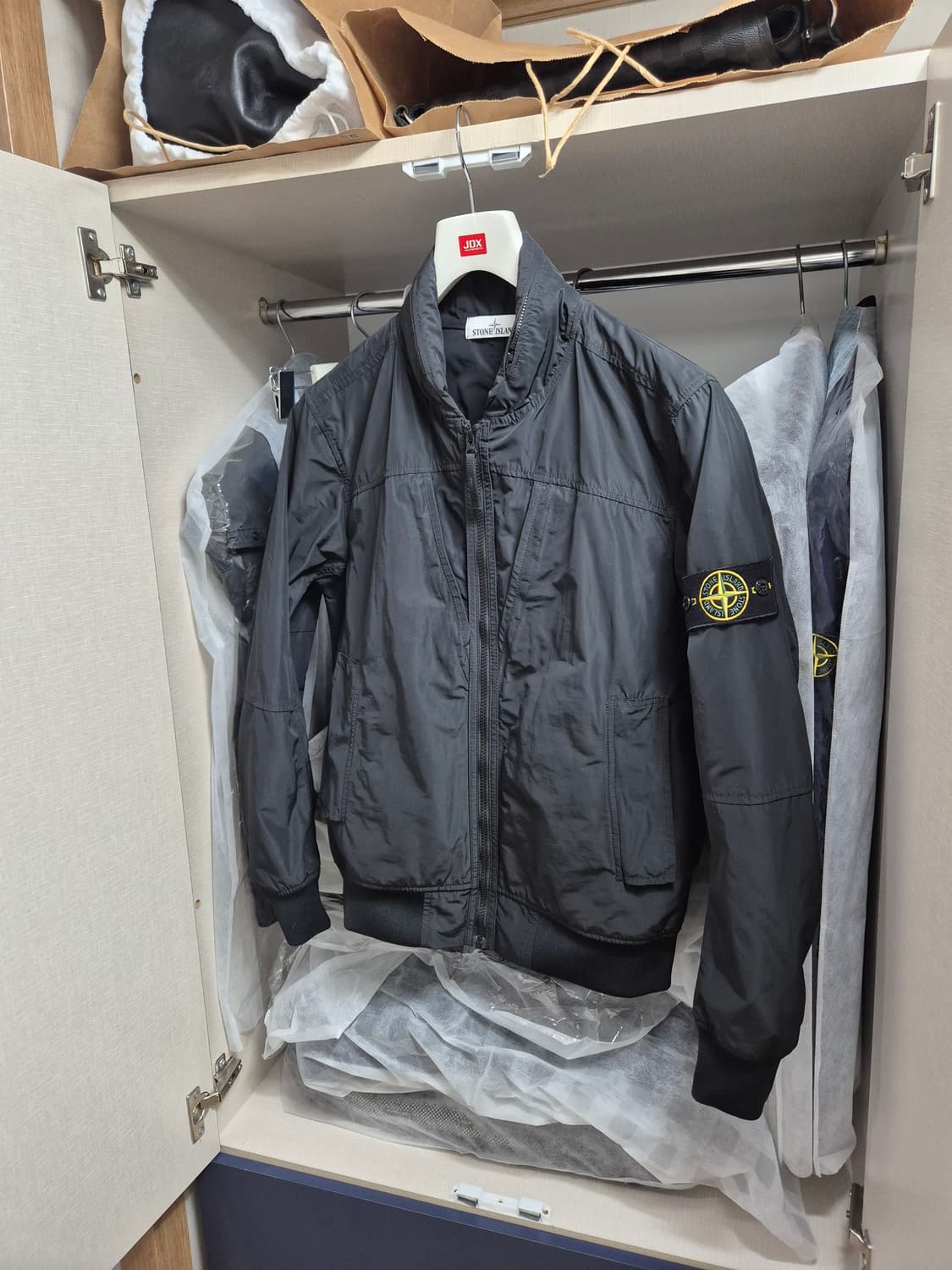 한글택 95-M 스톤아일랜드 마이크로랩스 나일론 자켓 상품이미지1