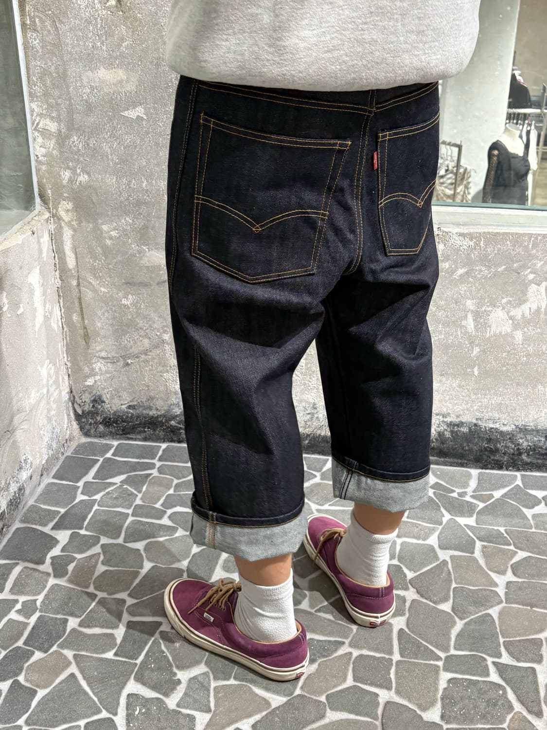 리바이스x준야 와타나베 사루엘 데님 팬츠 상품이미지1