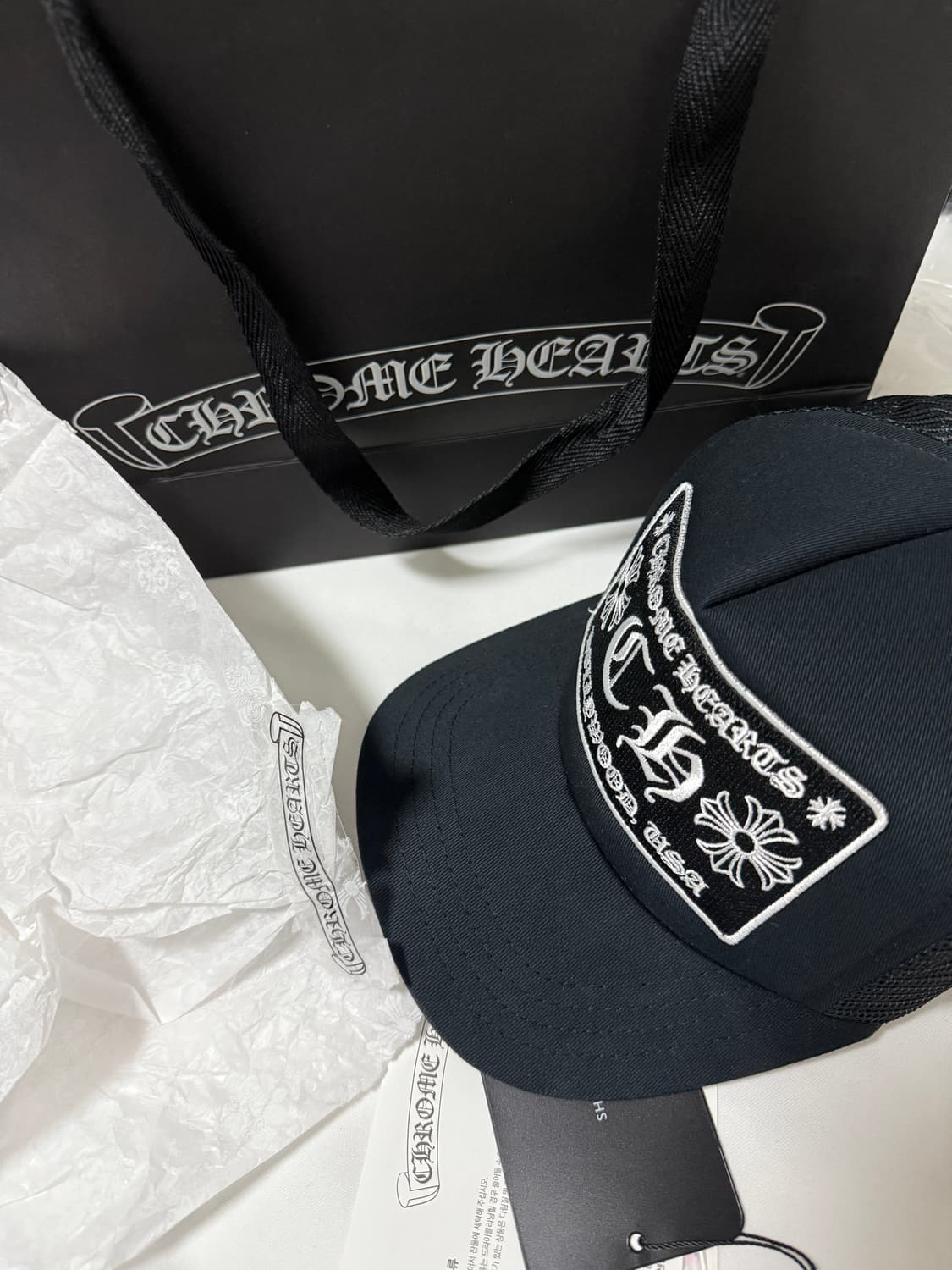 크롬하츠 트러커햇 블랙 상품이미지6