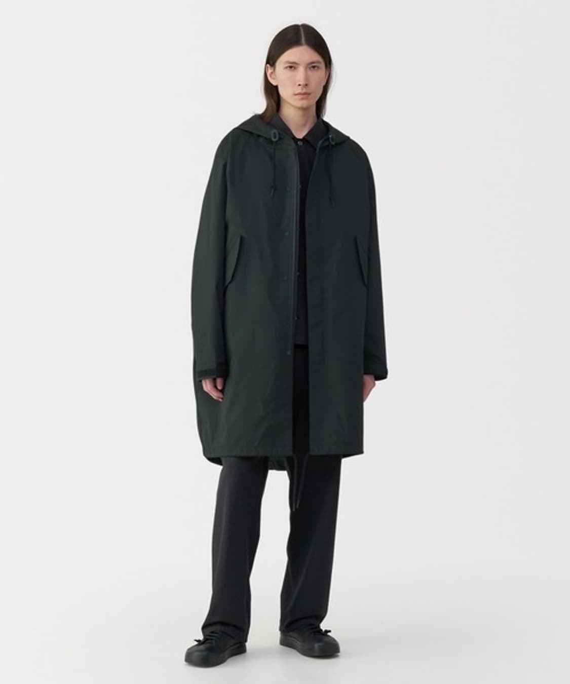 무지 라보 피쉬테일파카 블랙 XL 상품이미지4