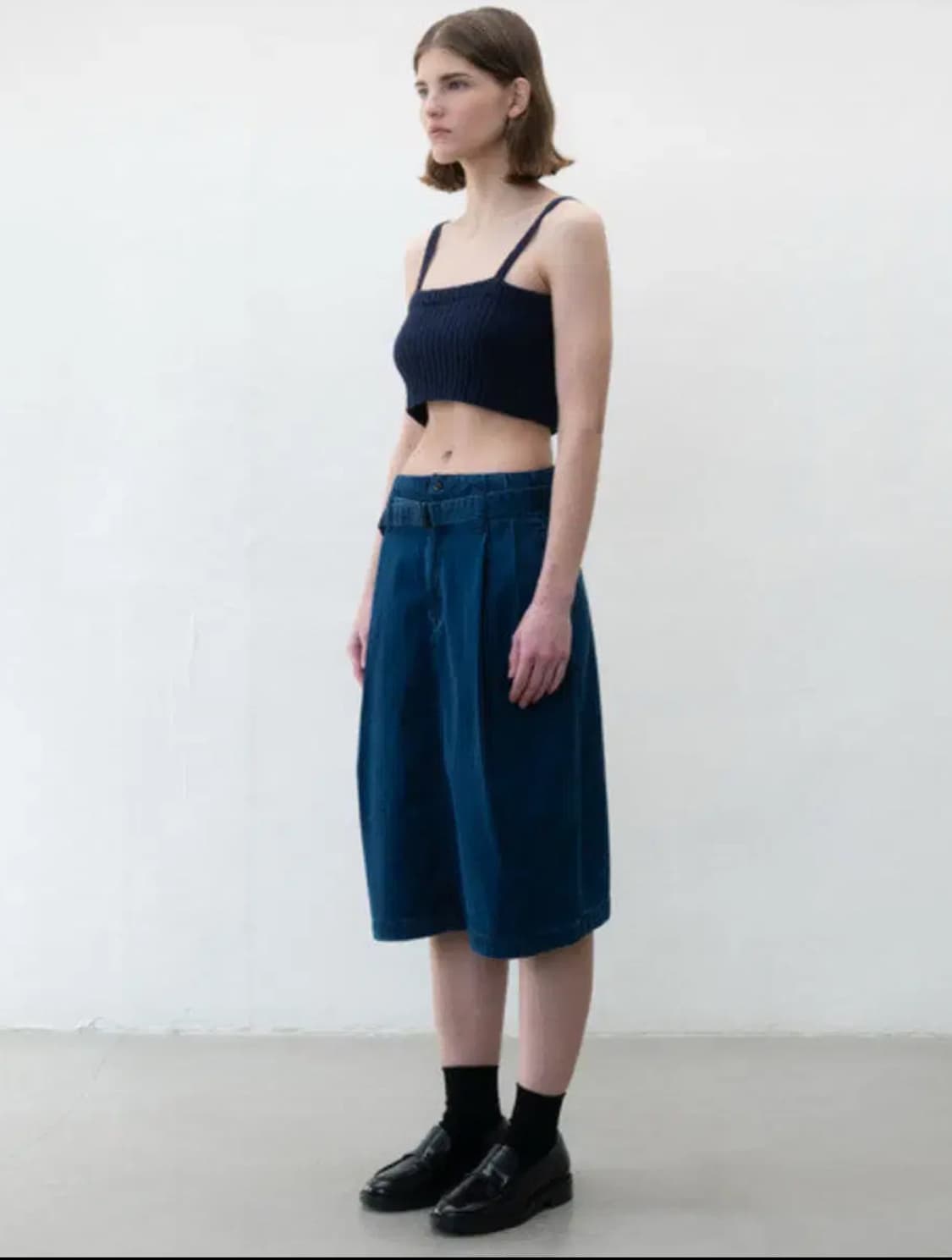 모노하 데님 스커트  상품이미지5
