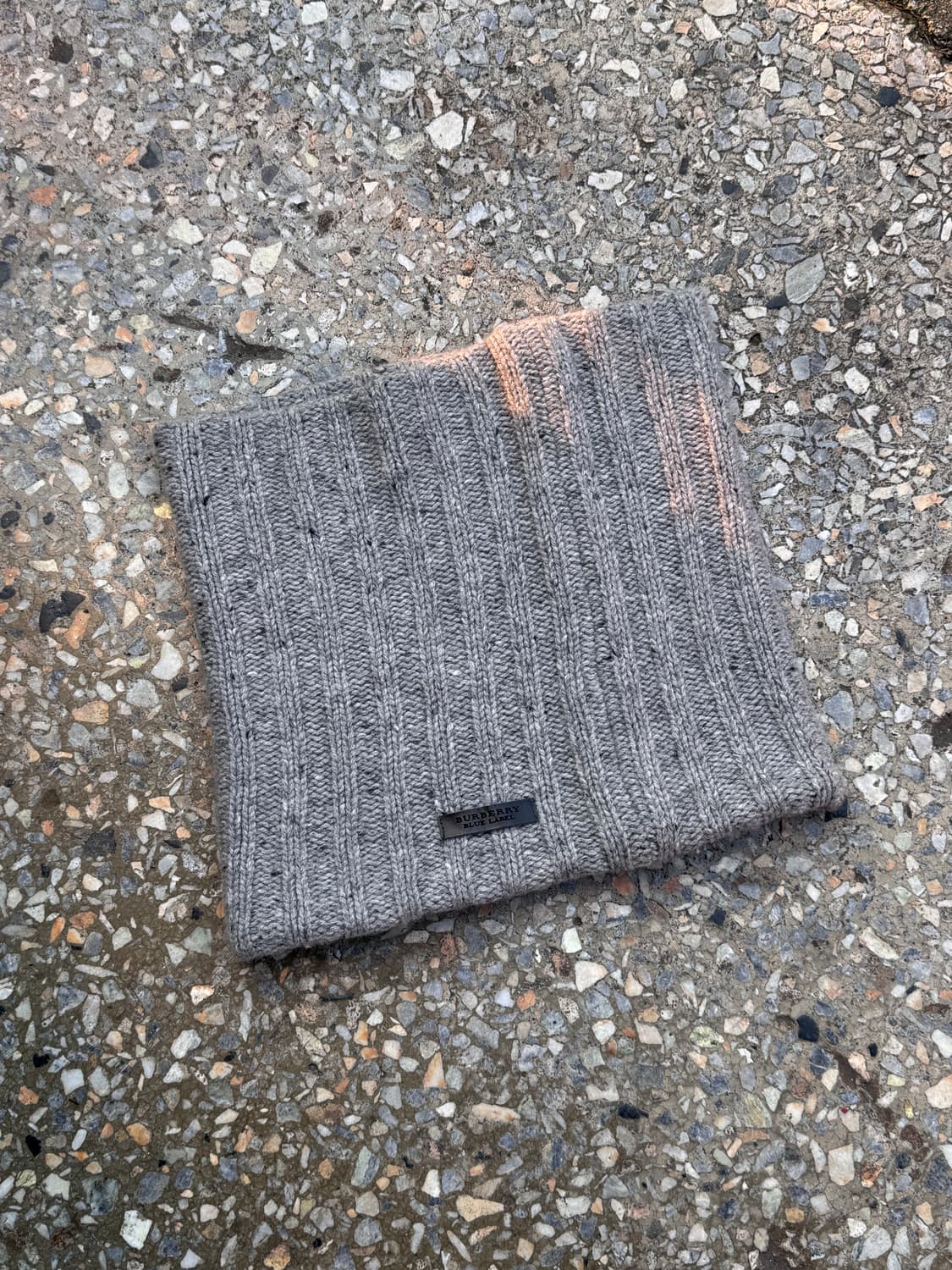 버버리 블랙라벨 니트 넥워머  상품이미지1