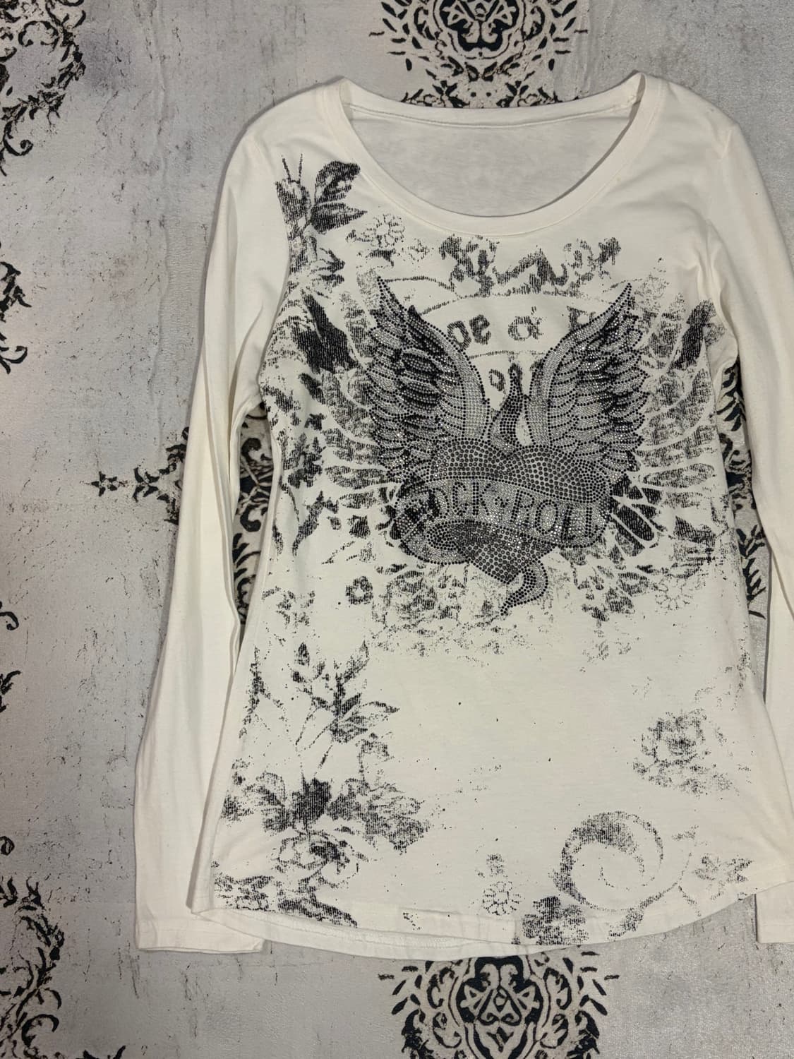 Y2K rock&roll cubic long sleeve 상품이미지8