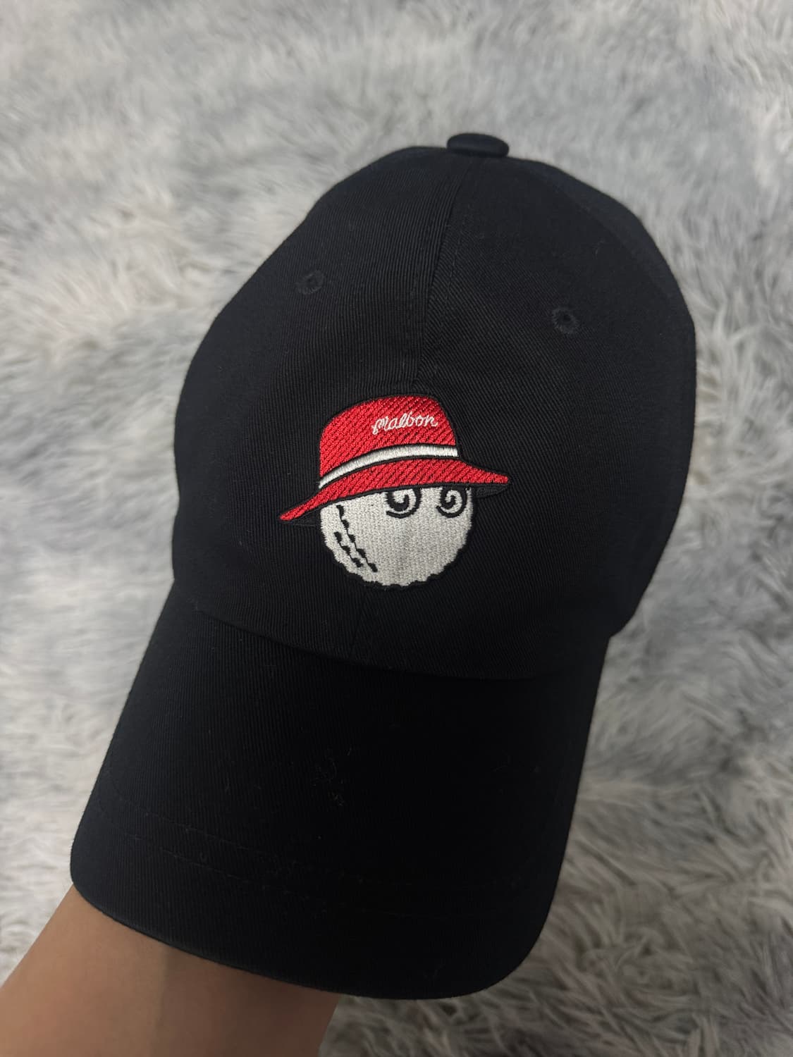 말본 골프 볼캡 L/XL 블랙  상품이미지7