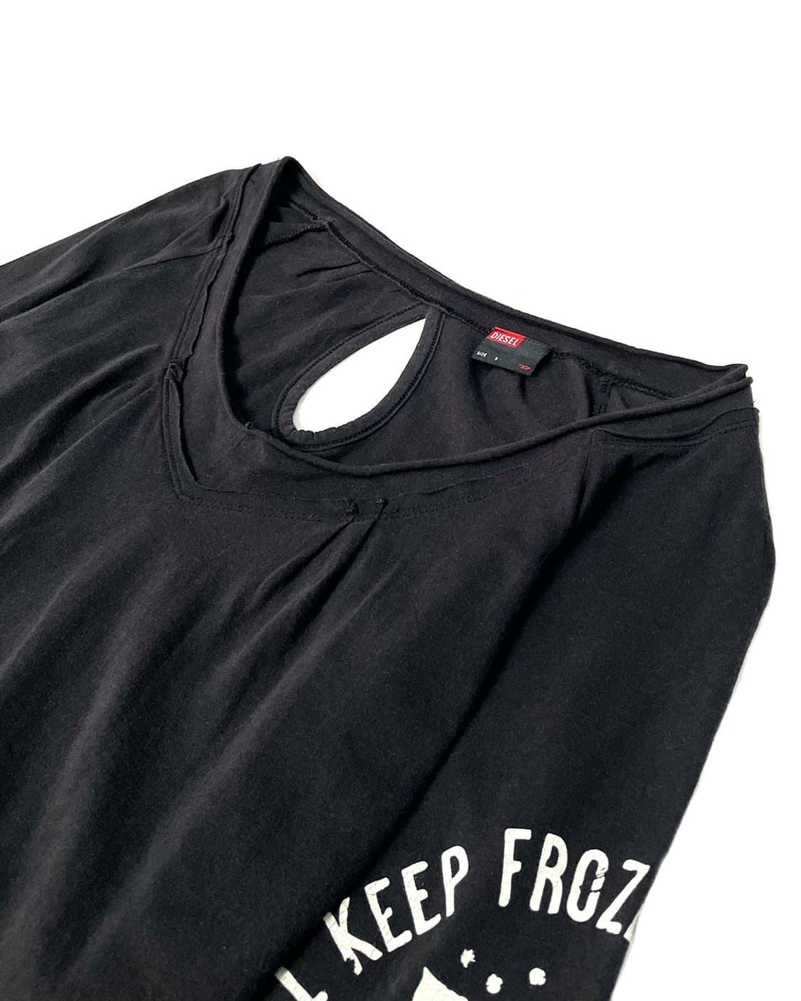 Diesel 7부 티셔츠 상품이미지3