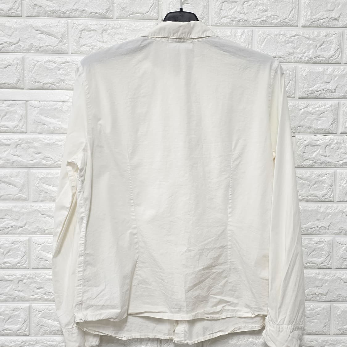 택포) 라코스테 흰색 셔츠 블라우스 L 상품이미지4