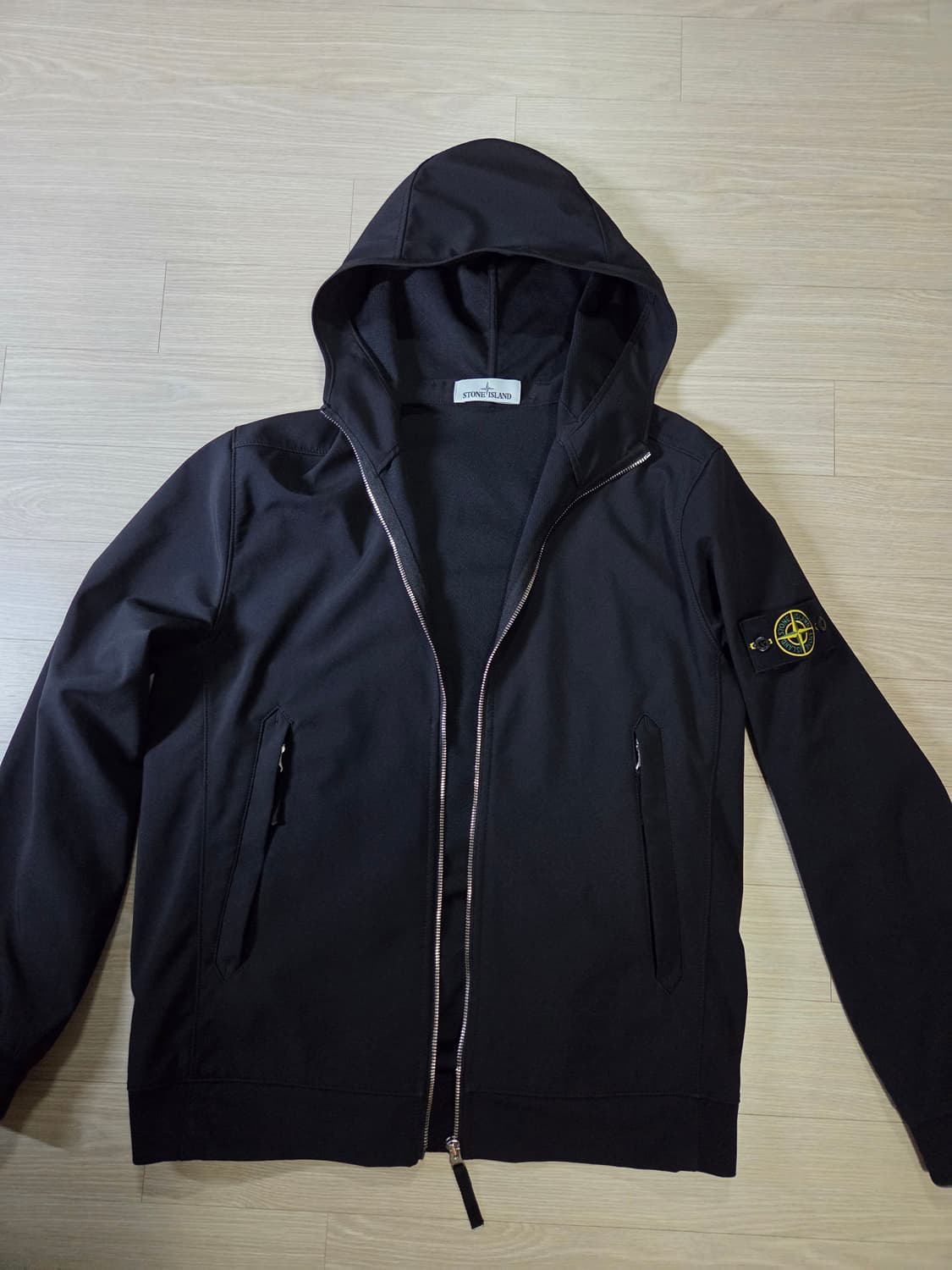 스톤아일랜드 라이트 소프트쉘-R 블랙 L 상품이미지6