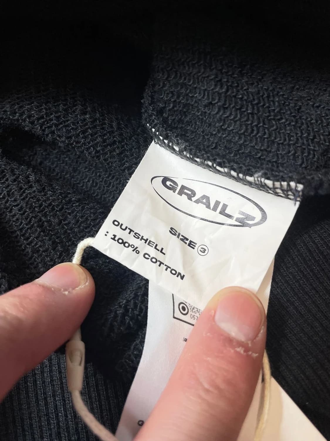 그레일즈 슬로건 오발 로고 후드티 PN9444 상품이미지6