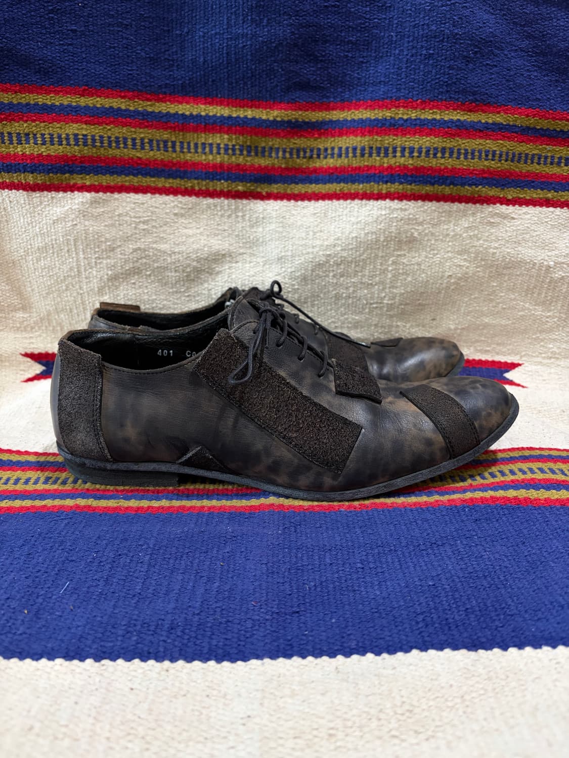 훕데두 그런지 패치워크 다크 카모 부츠 상품이미지3