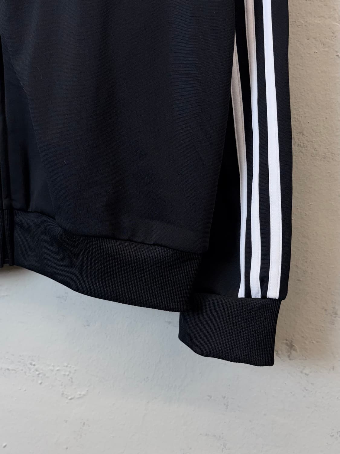 아디다스 기본 삼선 트랙탑 져지 블랙 상품이미지3