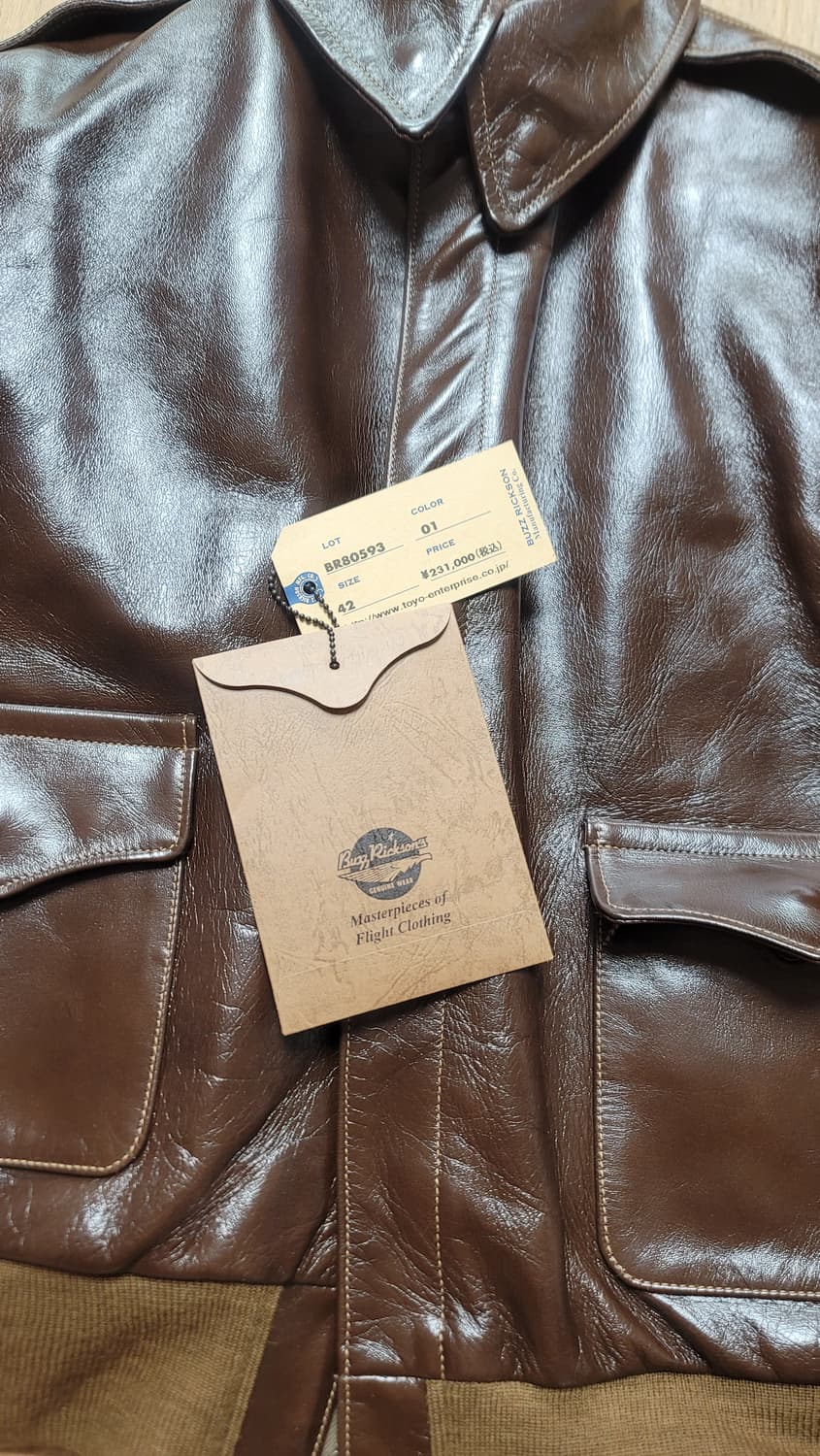버즈릭슨 A-2 말가죽자켓 42 상품이미지6