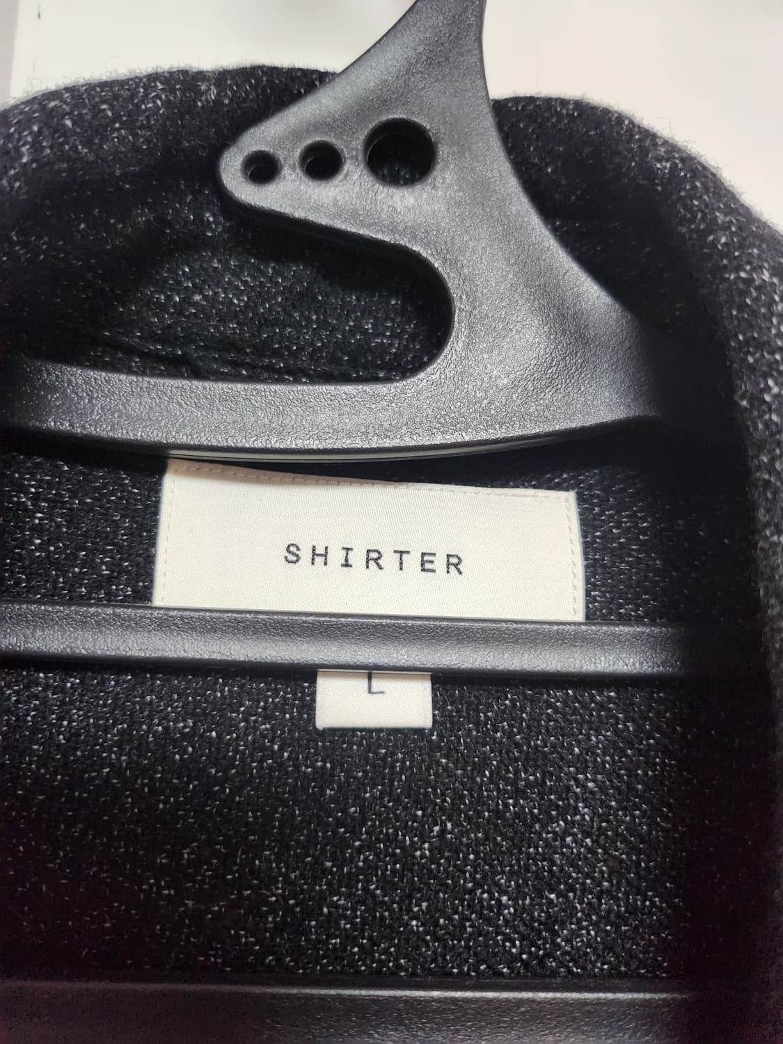 셔터 울 셔츠 자켓 L 상품이미지2