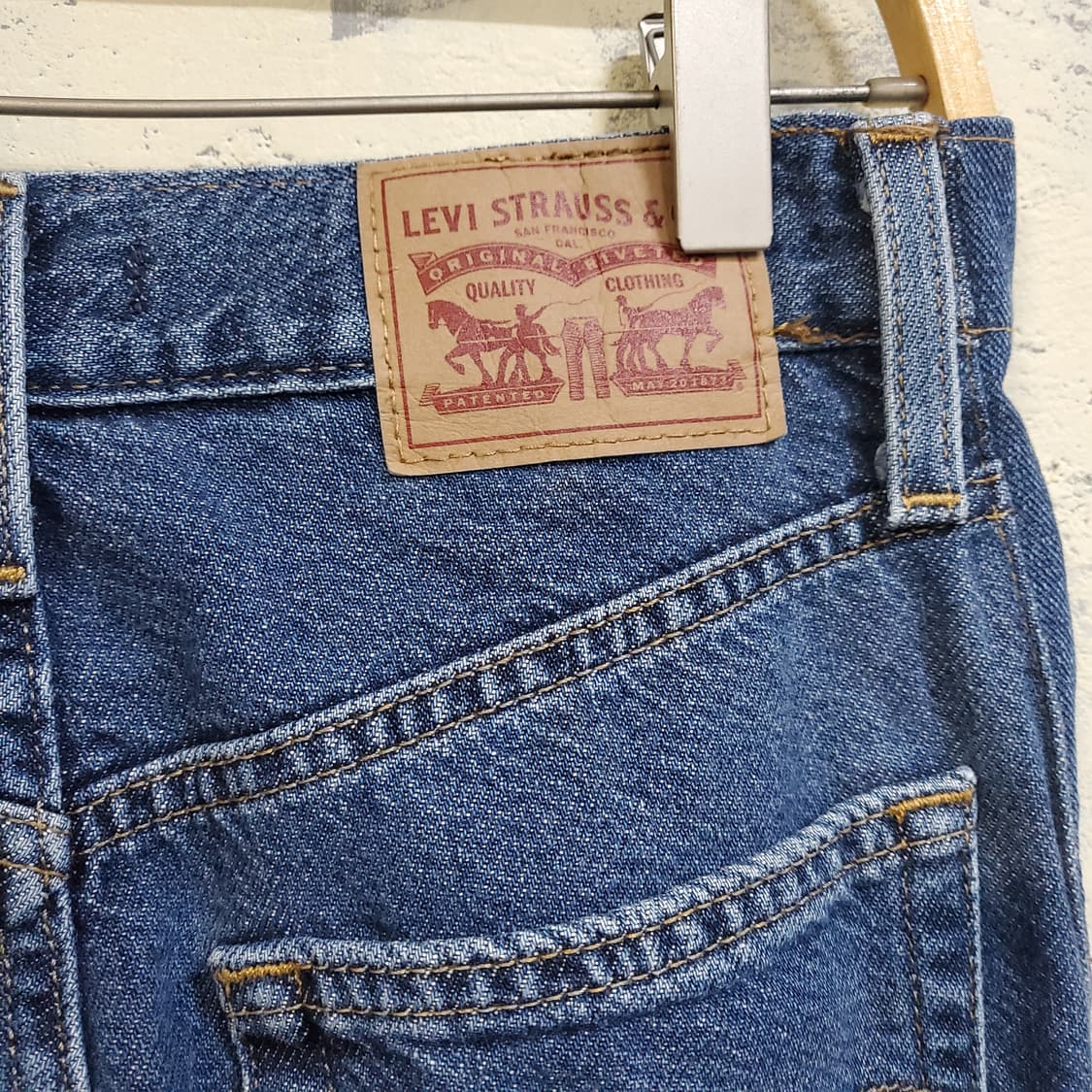 리바이스 여성 와이드핏 데님 청바지  상품이미지3