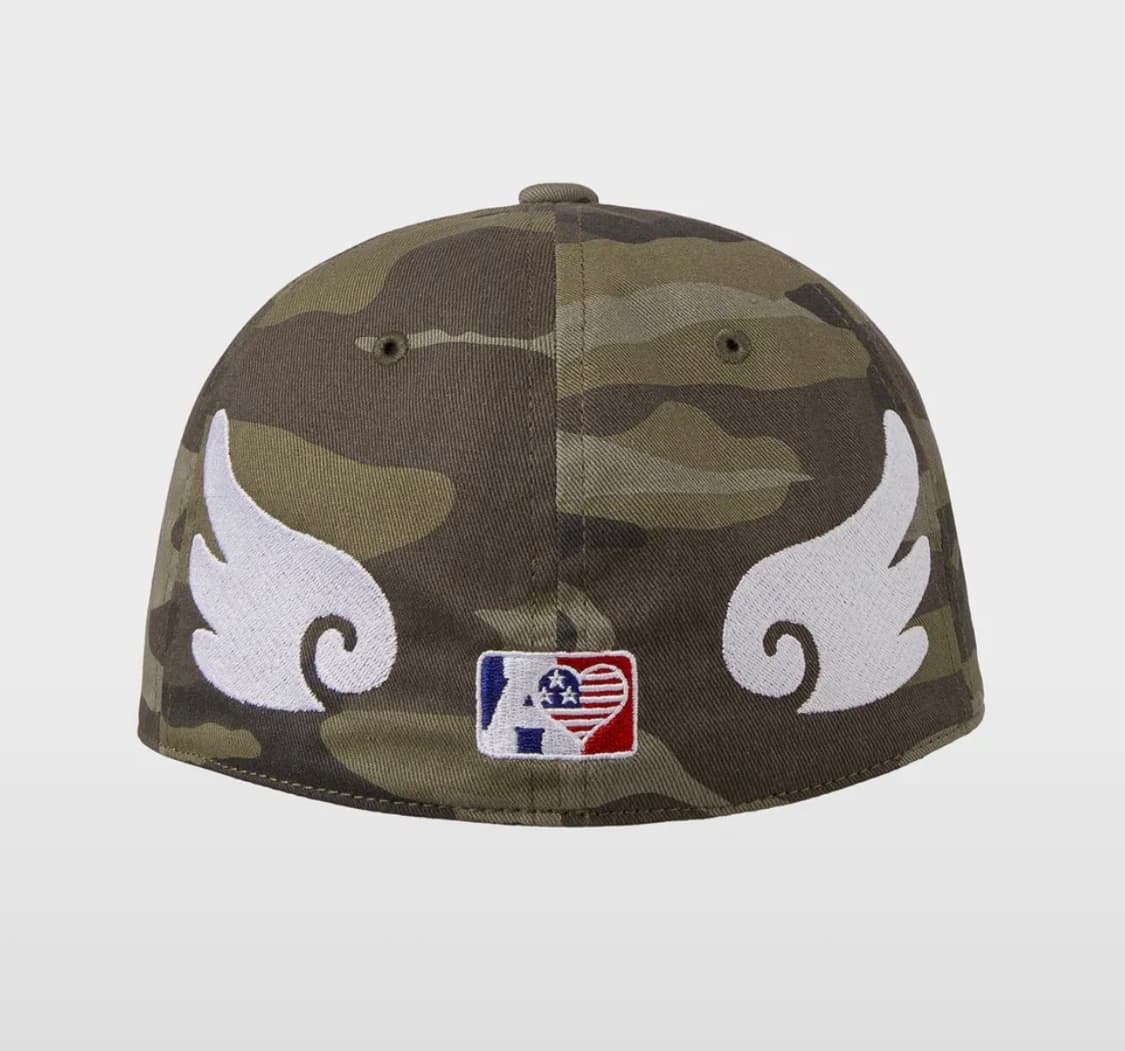 aeae SYMBOL ANGEL WING CAP 엔젤 윙 캡 카모 모자 상품이미지3