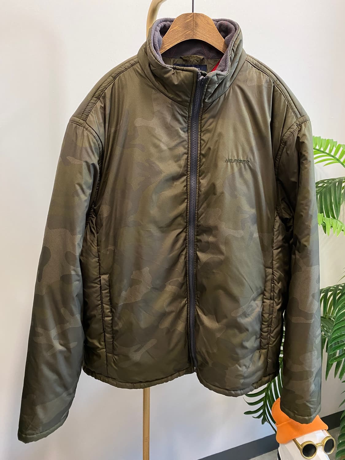 [XL]타미힐피거 카모 점퍼 상품이미지1