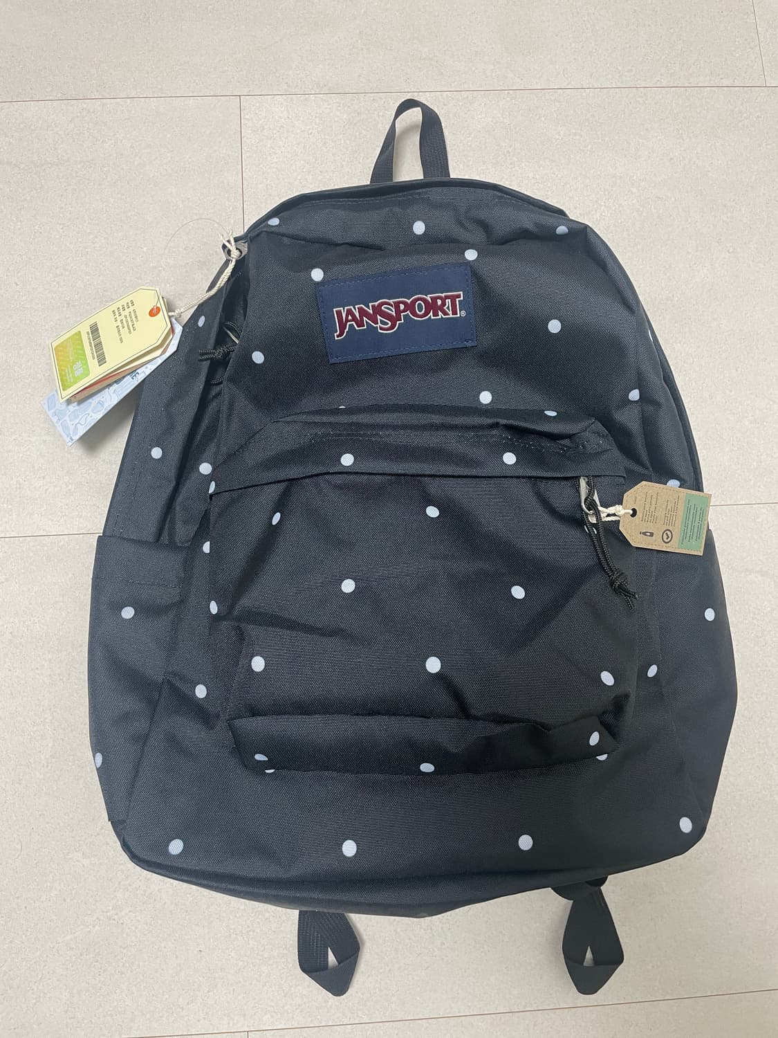 잔스포츠 땡땡이 도트 폴카닷 슈퍼브레이크 백팩 상품이미지4