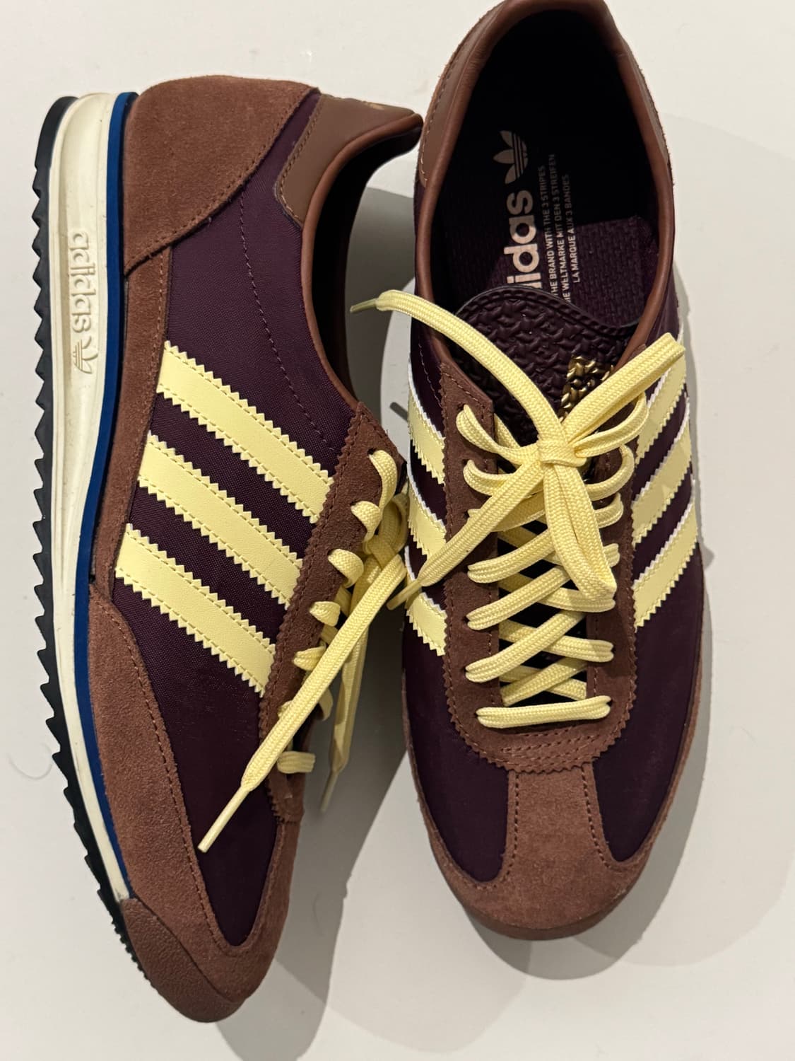 아디다스 SL 72 OG 마룬 올모스트 옐로우 상품이미지2