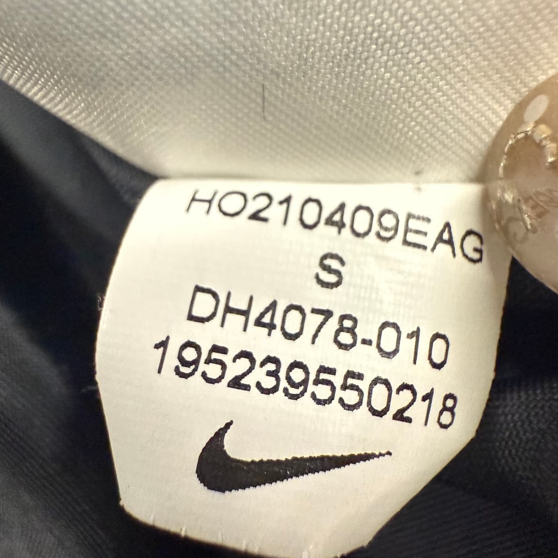 [정품/S] 나이키 블랙 패딩 조끼 b19 상품이미지6