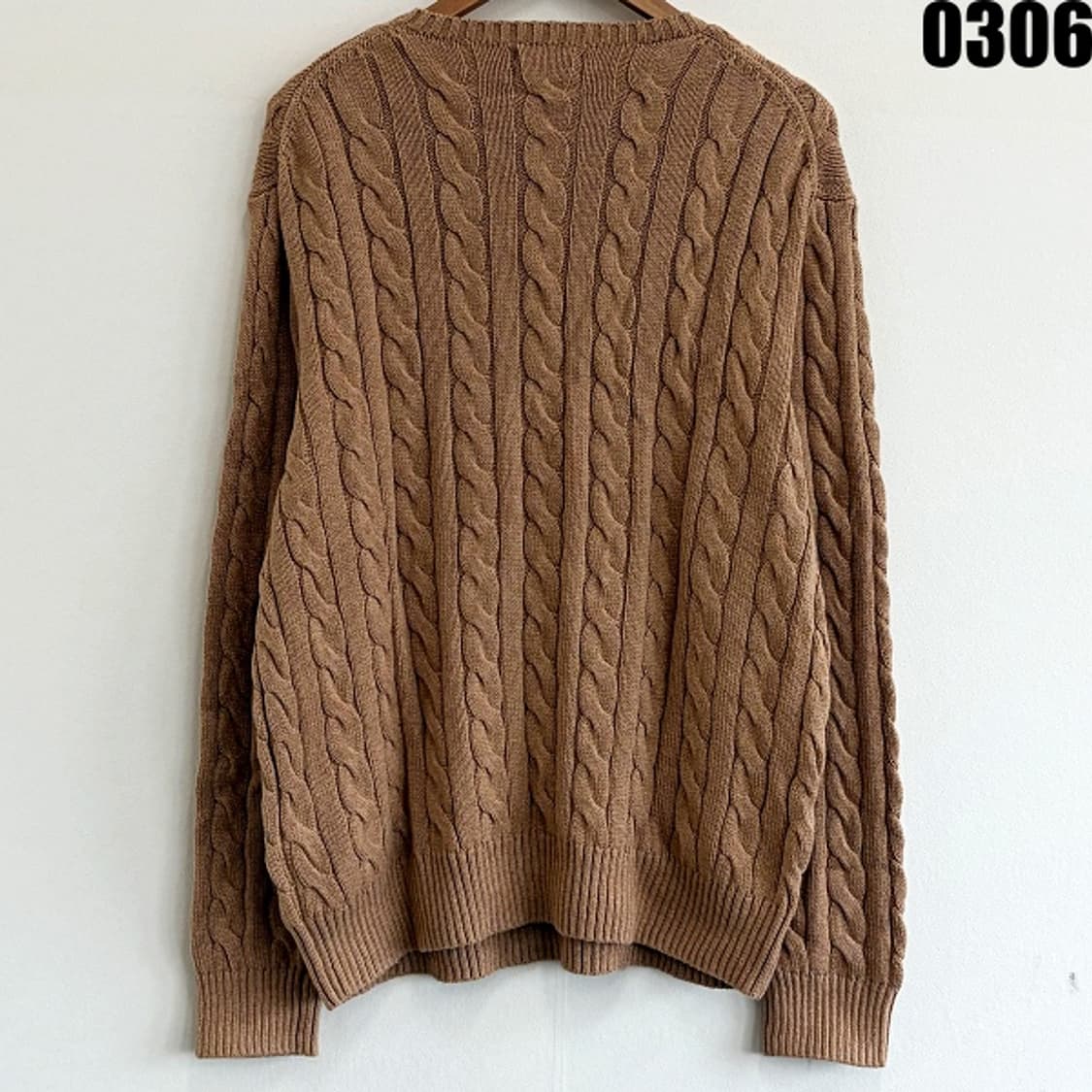 폴로 랄프로렌 클래식 케이블 니트 XL 0306 신형 상품이미지10