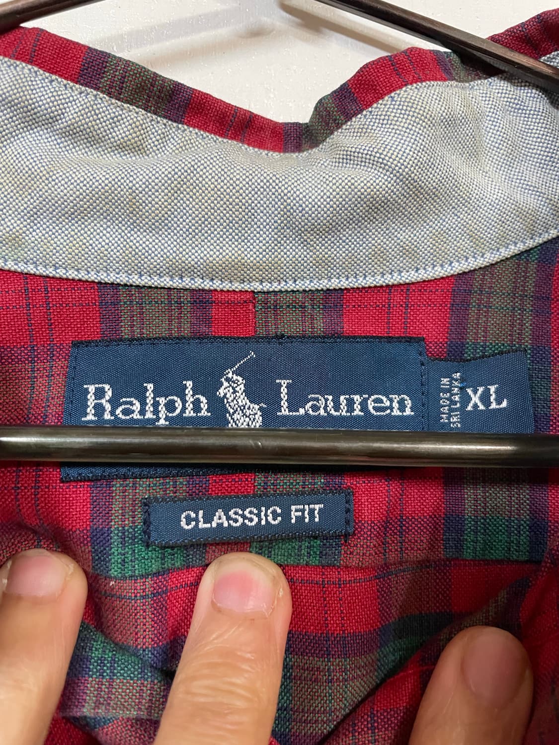 폴로 체크셔츠 상품이미지3