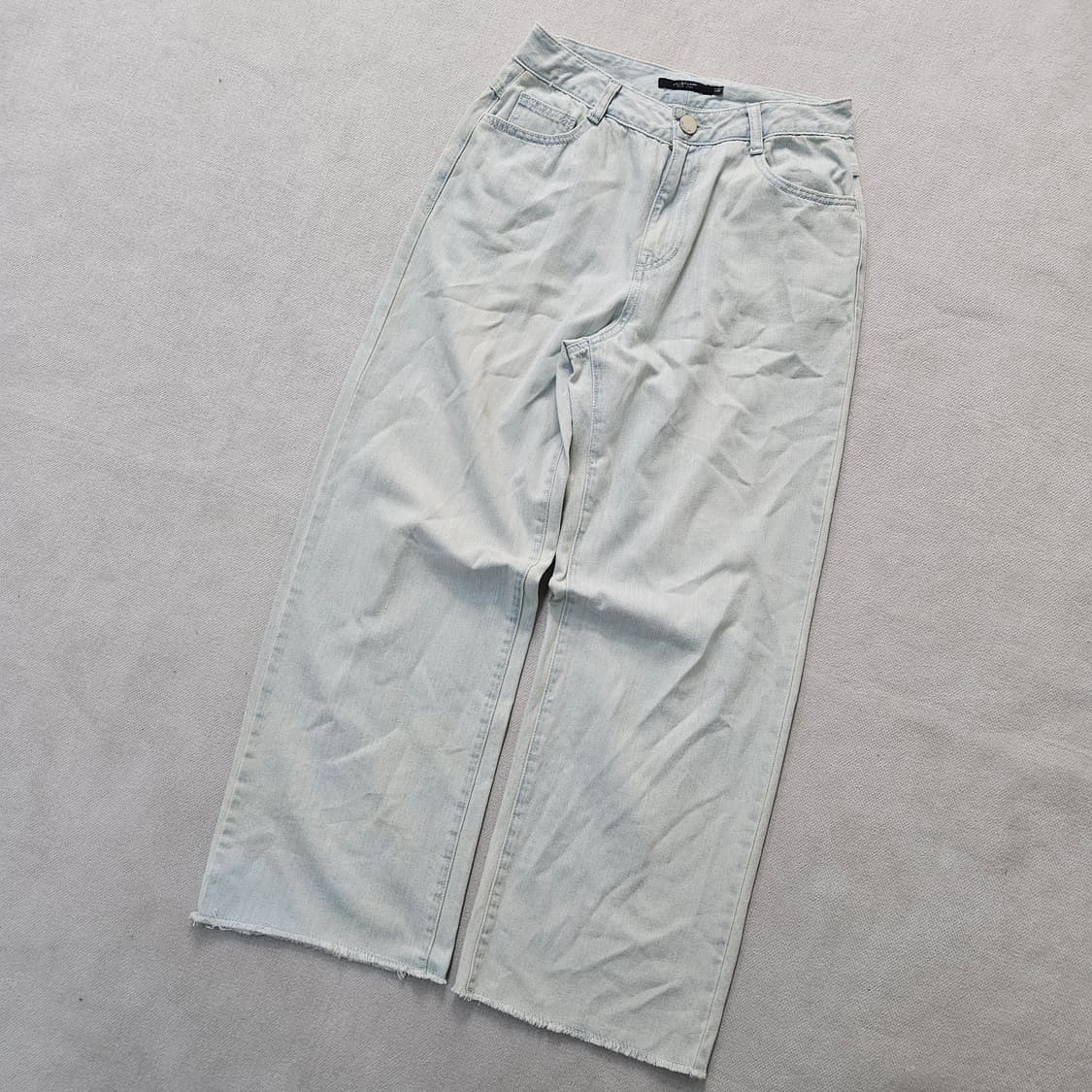 70-96 질스튜어트 와이드 데님 팬츠 0406Y 상품이미지1