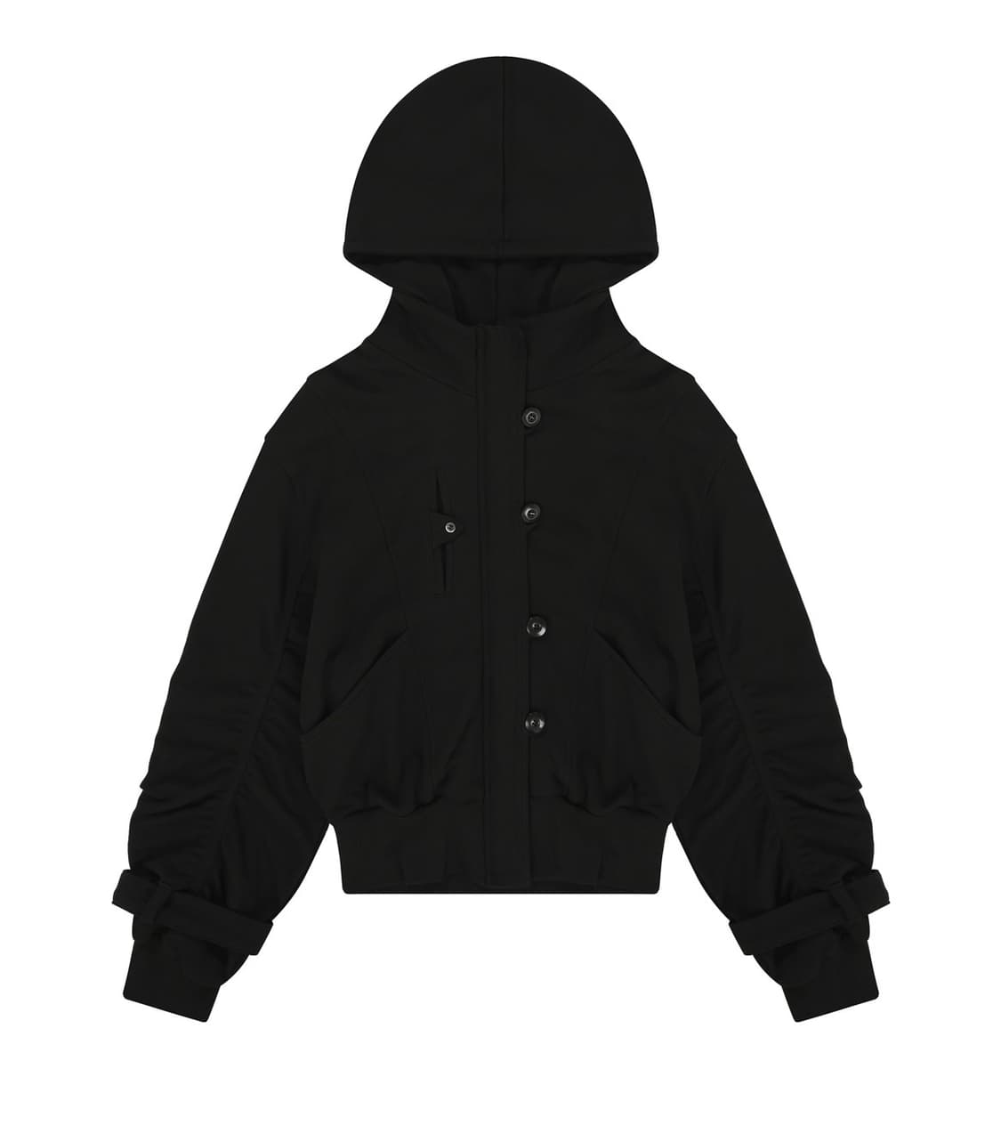 보헤미안서울 HOOD DETACHABLE JERSEY ZIP UP 상품이미지4